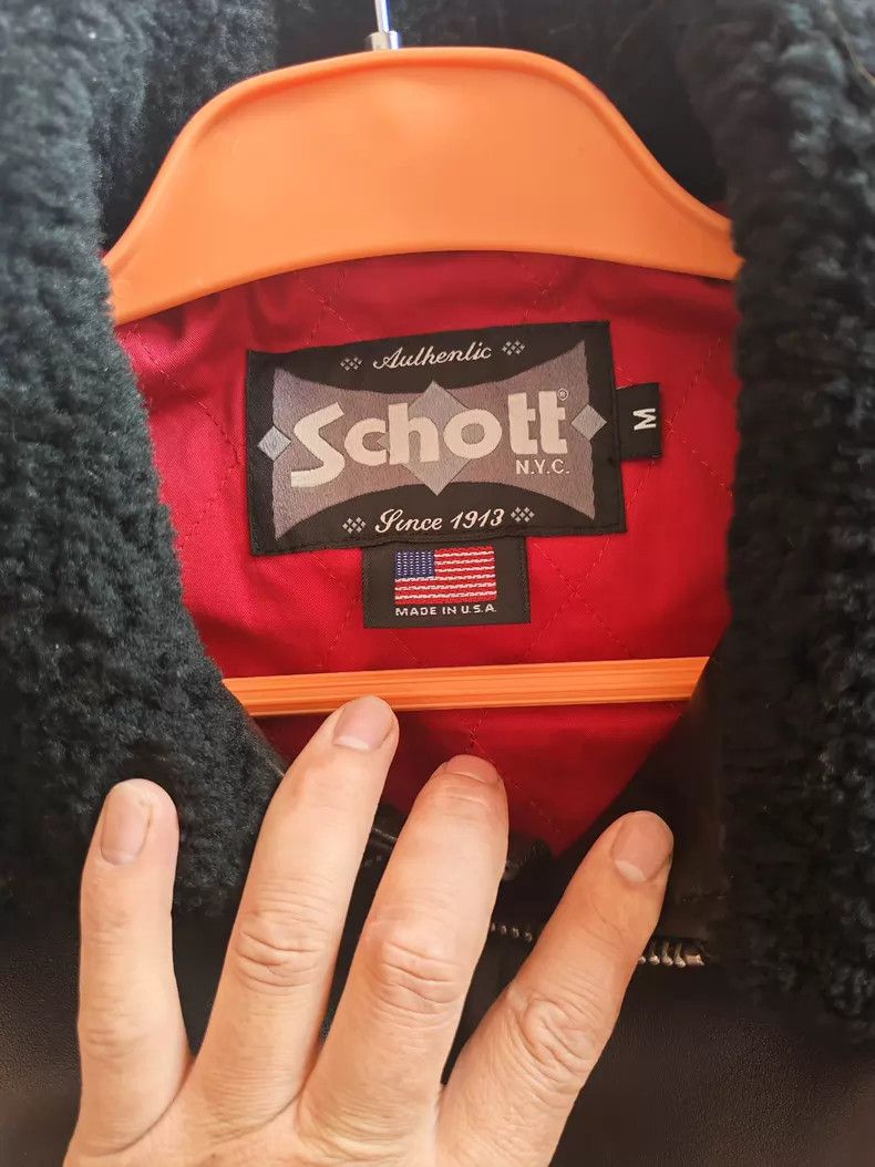 Schott Schott Classic leather jacket Size US M / EU 48-50 / 2 - 7 Thumbnail