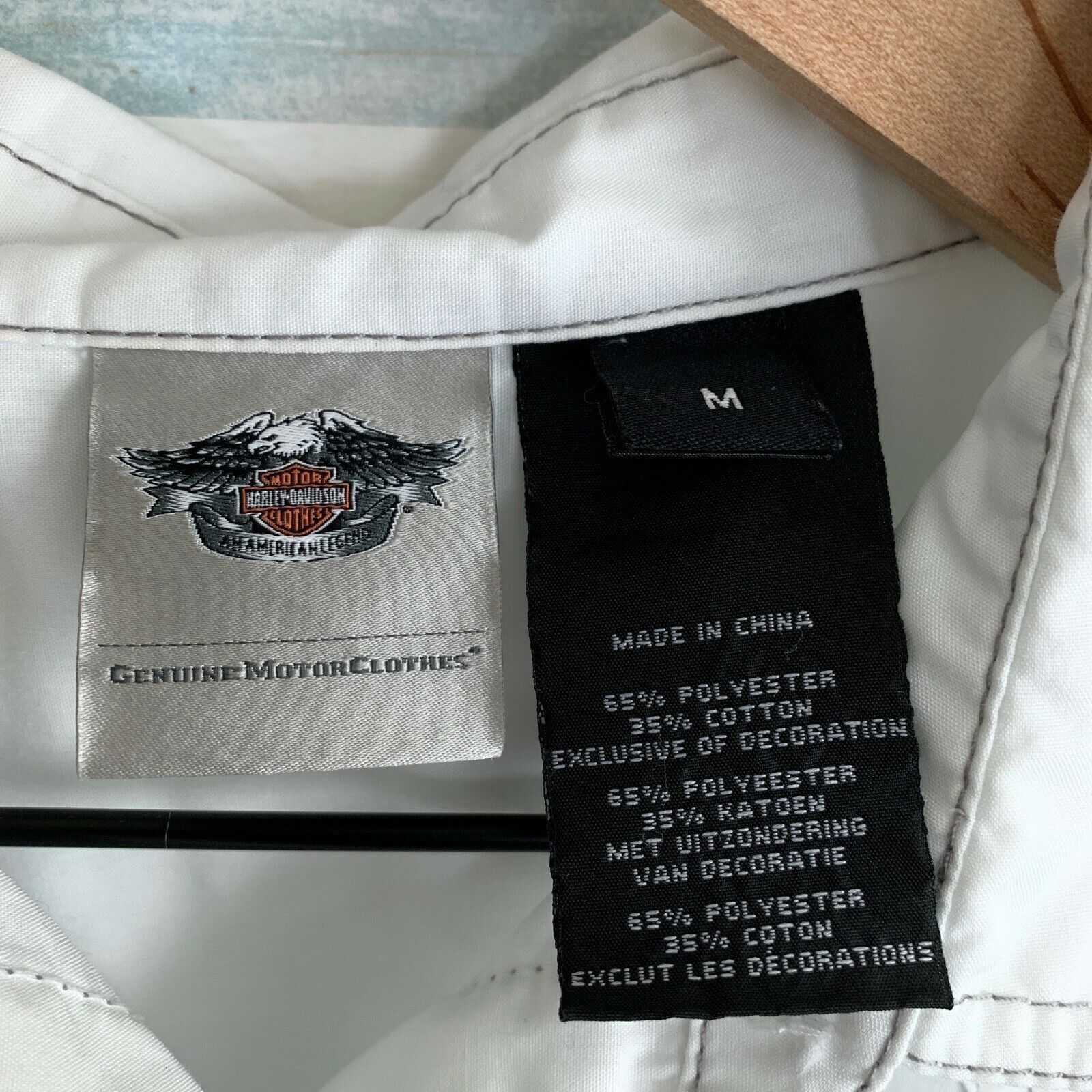 Harley Davidson Harley Davidson Embroidered Wings Logo Button Down Shirt M Size M / US 6-8 / IT 42-44 - 8 Thumbnail