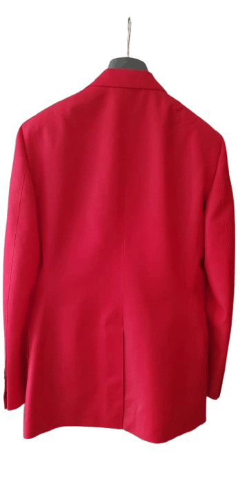 Tom Ford o1r1s1ebx0725 Atticus Jumpsuit Suits Jacket in Red Size US S / EU 44-46 / 1 - 2 Thumbnail