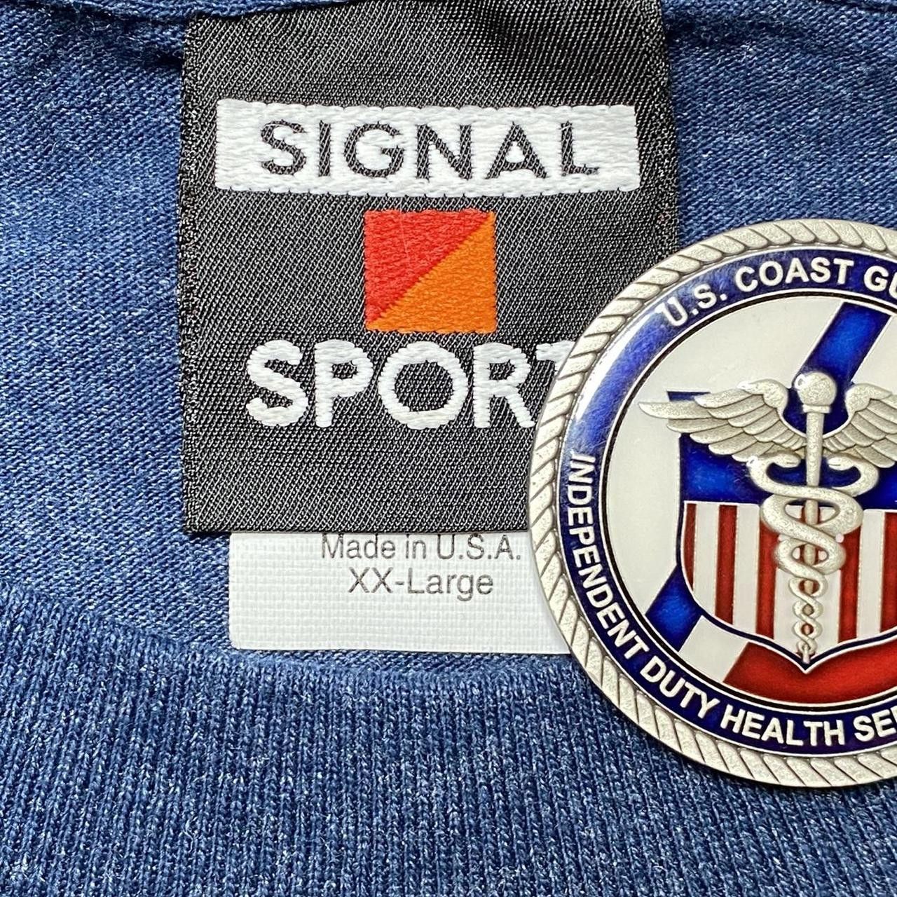 Signal Sport Vintage Yellow Stone Blue Nature Tee Size 2XL Size US XXL / EU 58 / 5 - 4 Thumbnail