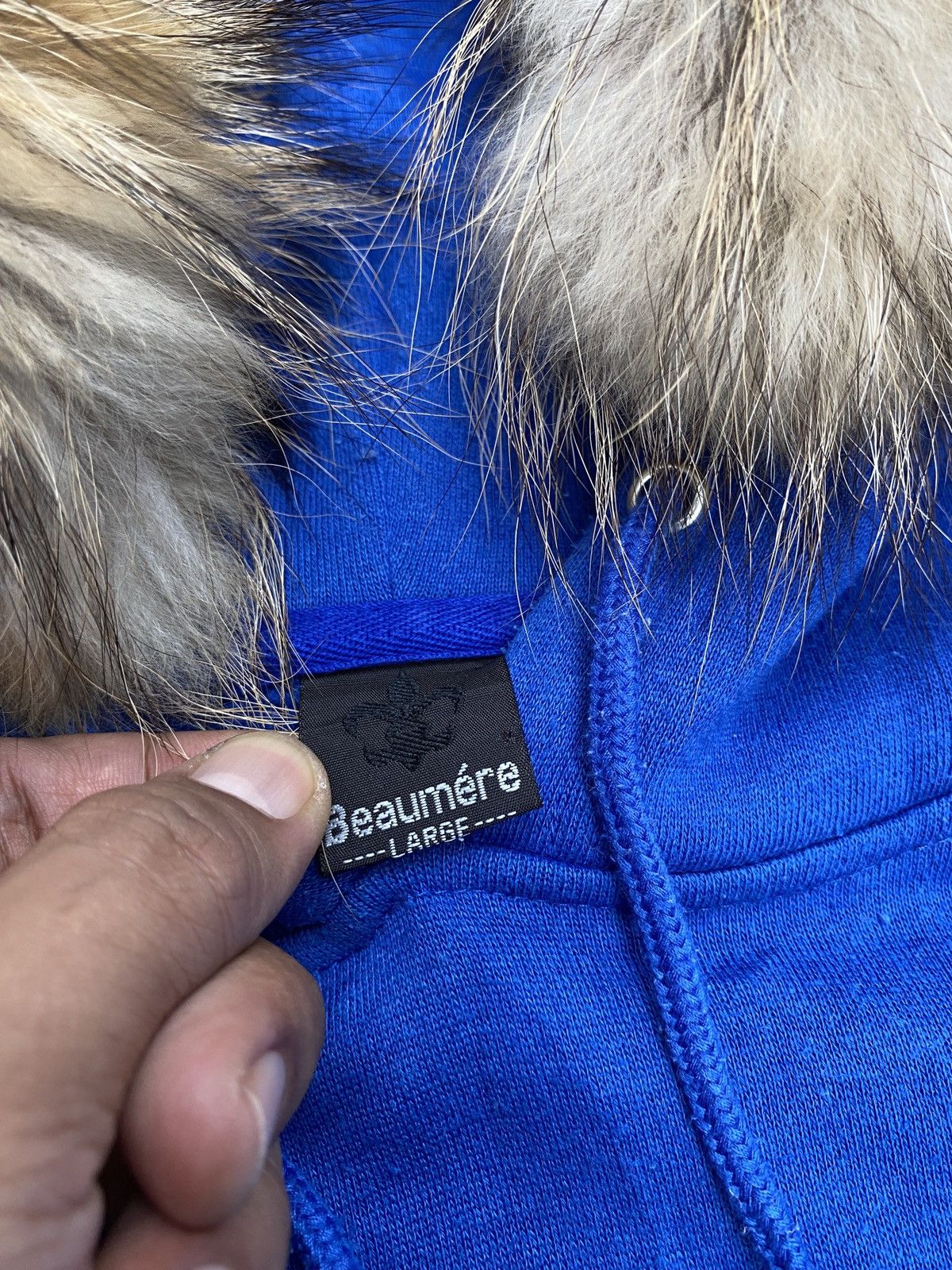 Hysteric Glamour × If Six Was Nine × Le Grande Bleu (L.G.B.) Beaumere Fur Hoodie if six was nine style Size US L / EU 52-54 / 3 - 7 Thumbnail