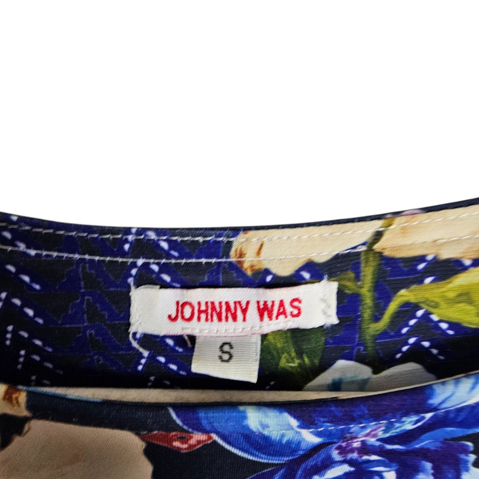 Johnny Was Johnny Was Womens Patchwork Floral Blouse Boho Sz S Hippie Size S / US 4 / IT 40 - 6 Thumbnail