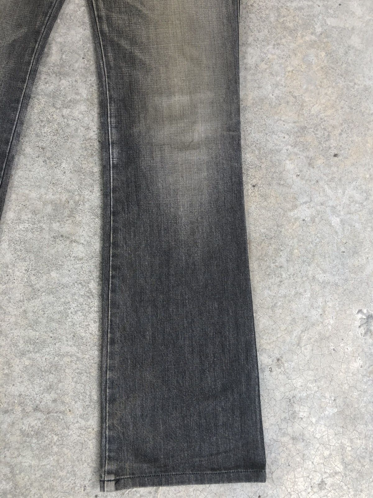 If Six Was Nine Japanese Abahouse Flared Jeans Mud Wash Distressed Jeans Size US 30 / EU 46 - 7 Thumbnail