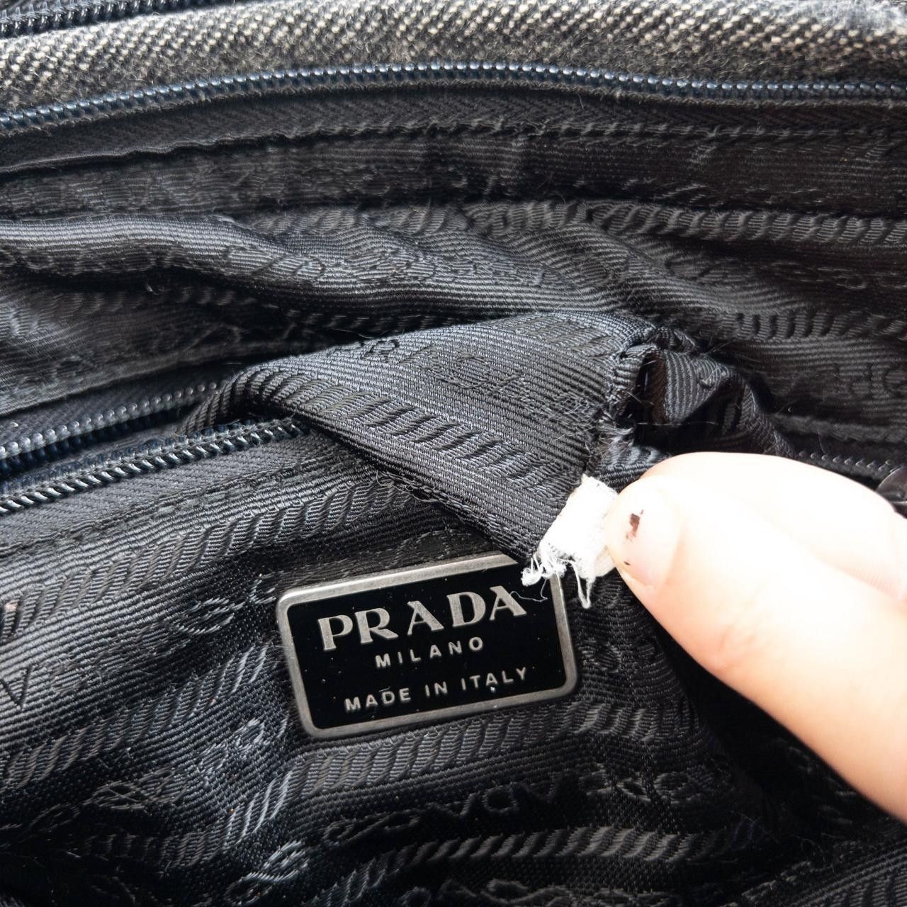 Prada Vintage Prada Wool Cross Body Bag Size ONE SIZE - 5 Thumbnail