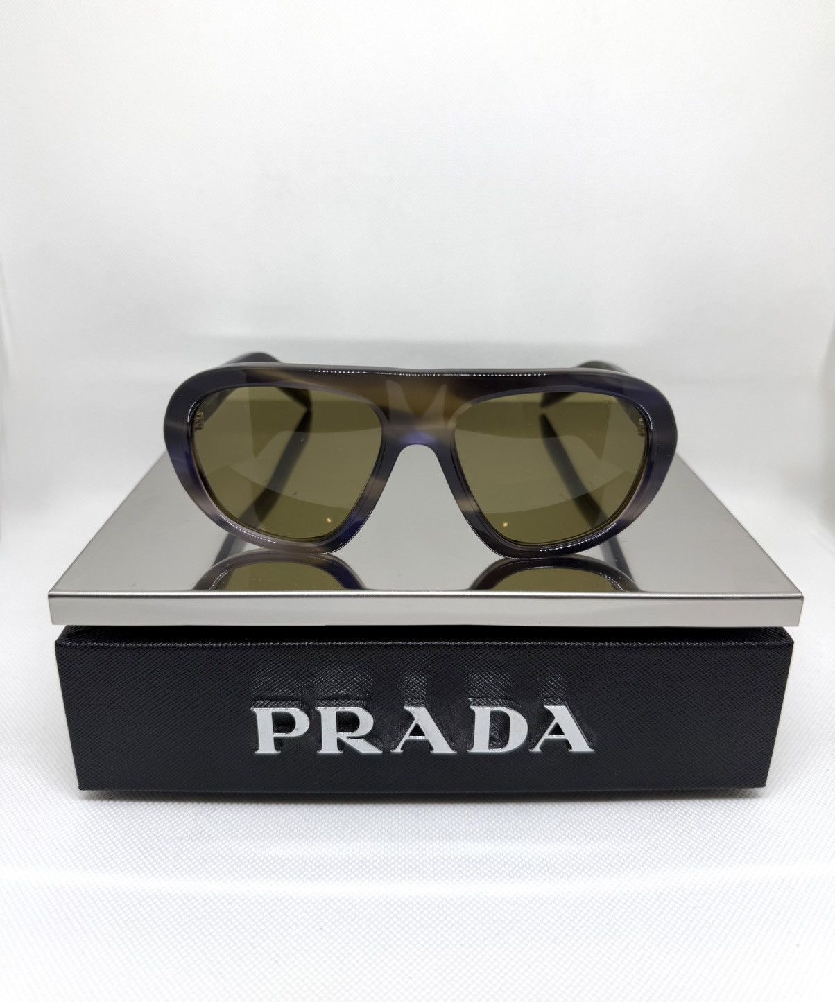 Prada NEW Prada Symbole sunglasses PR C05S 23G70G Size ONE SIZE - 3 Thumbnail