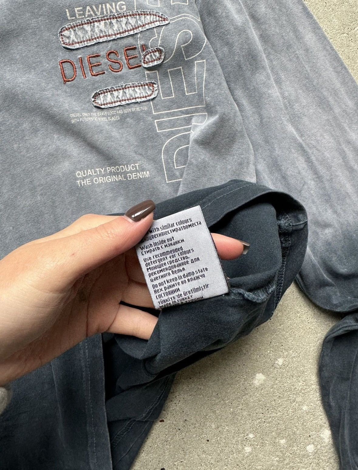 Diesel Vintage Diesel Longsleeve Size US M / EU 48-50 / 2 - 7 Thumbnail