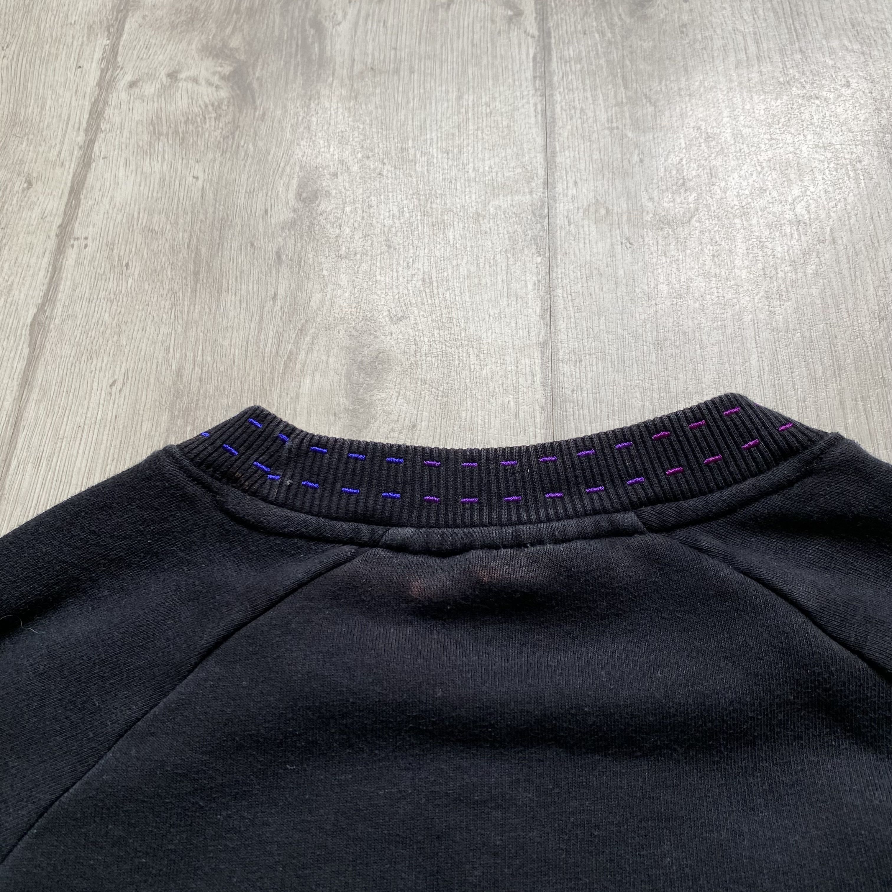 Trapstar London 👟 Faded Trapsrar Boxy Sweatshirt Neck Logo London Cortiez Size US M / EU 48-50 / 2 - 10 Thumbnail