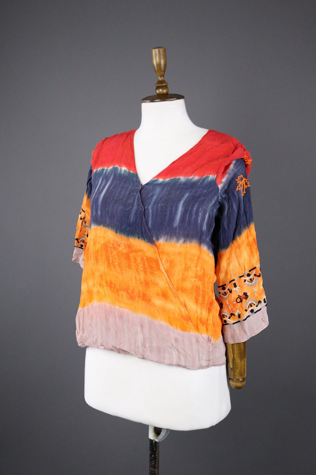 Desigual Desigual Colorful Abstract Multicolor Blouse Shirt Size S Size S / US 4 / IT 40 - 1 Thumbnail