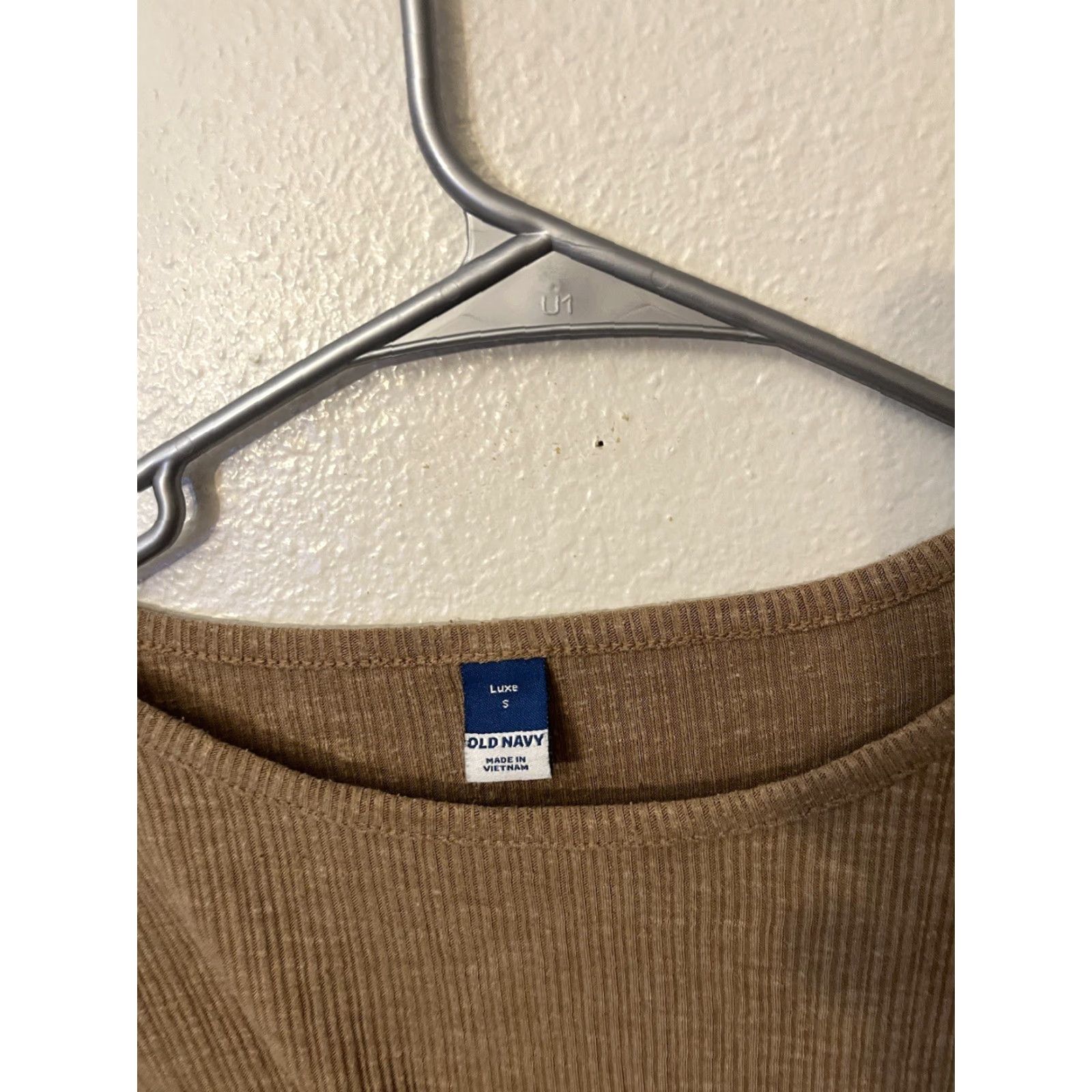 Old Navy Old Navy Luxe Short Sleeve T shirt Round Neck Brown Size S Womens Shirt Size S / US 4 / IT 40 - 2 Thumbnail
