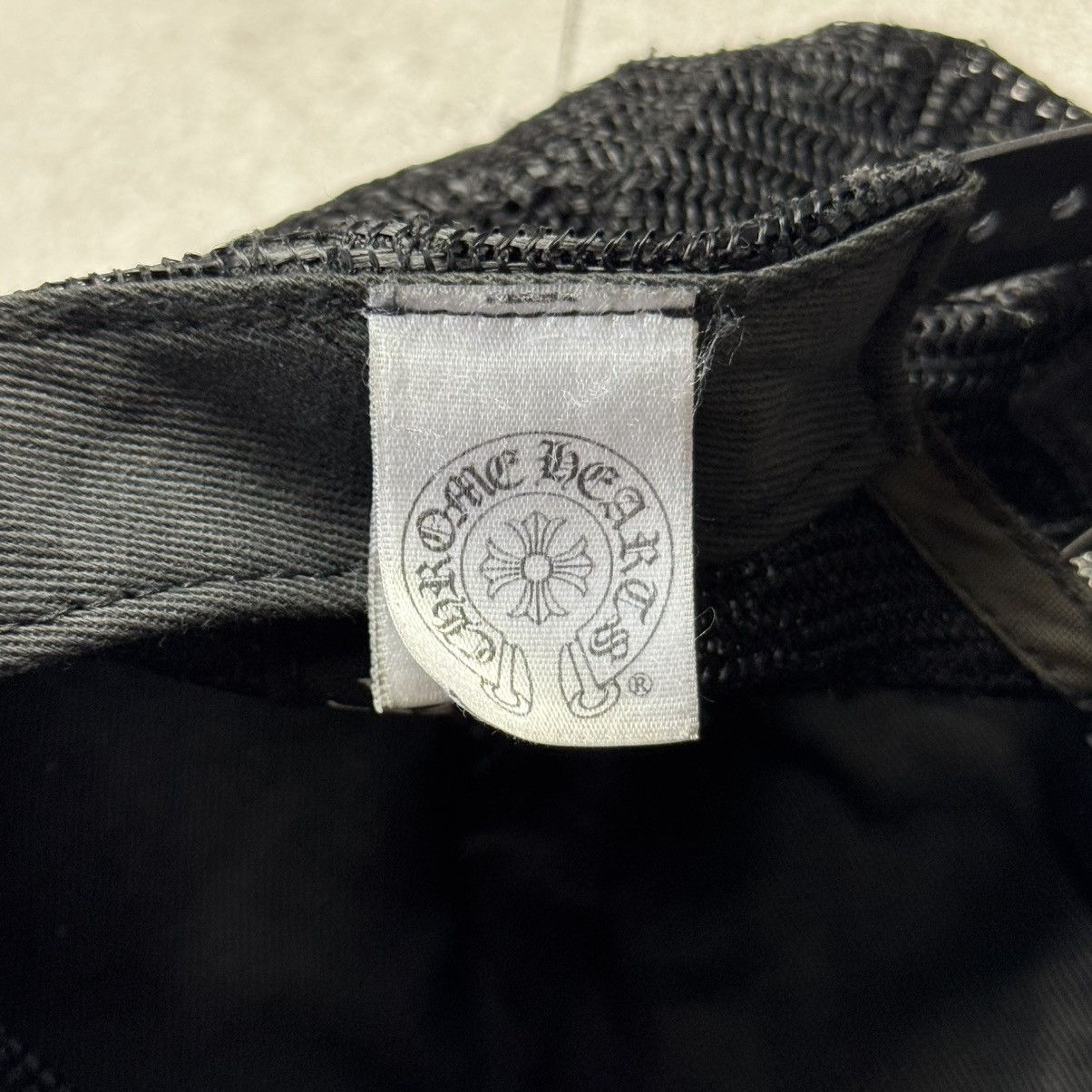Chrome Hearts Chrome hearts Cemetry Cross Patch Tracker Cap Hat Size ONE SIZE - 5 Thumbnail