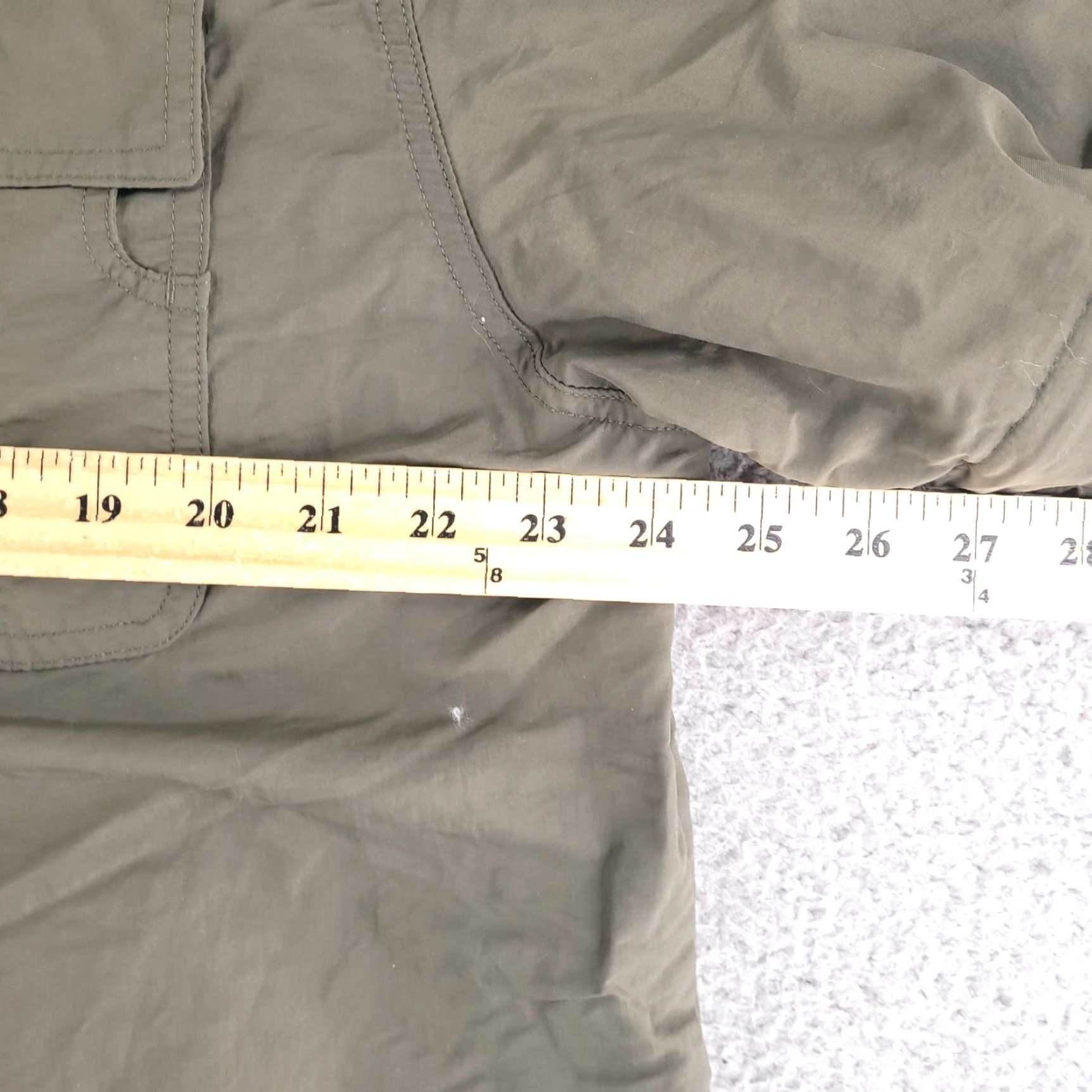 Olive Shirt Mens XL Green Military Olive Vented Caped Hike Outdoor Tactical NYLON Size US XL / EU 56 / 4 - 7 Thumbnail