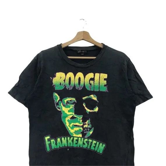 Vintage Vtg FRANKENSTEIN BOOGIE Mike LECUYER Singer Tee Shirt Size US M / EU 48-50 / 2 - 2 Thumbnail