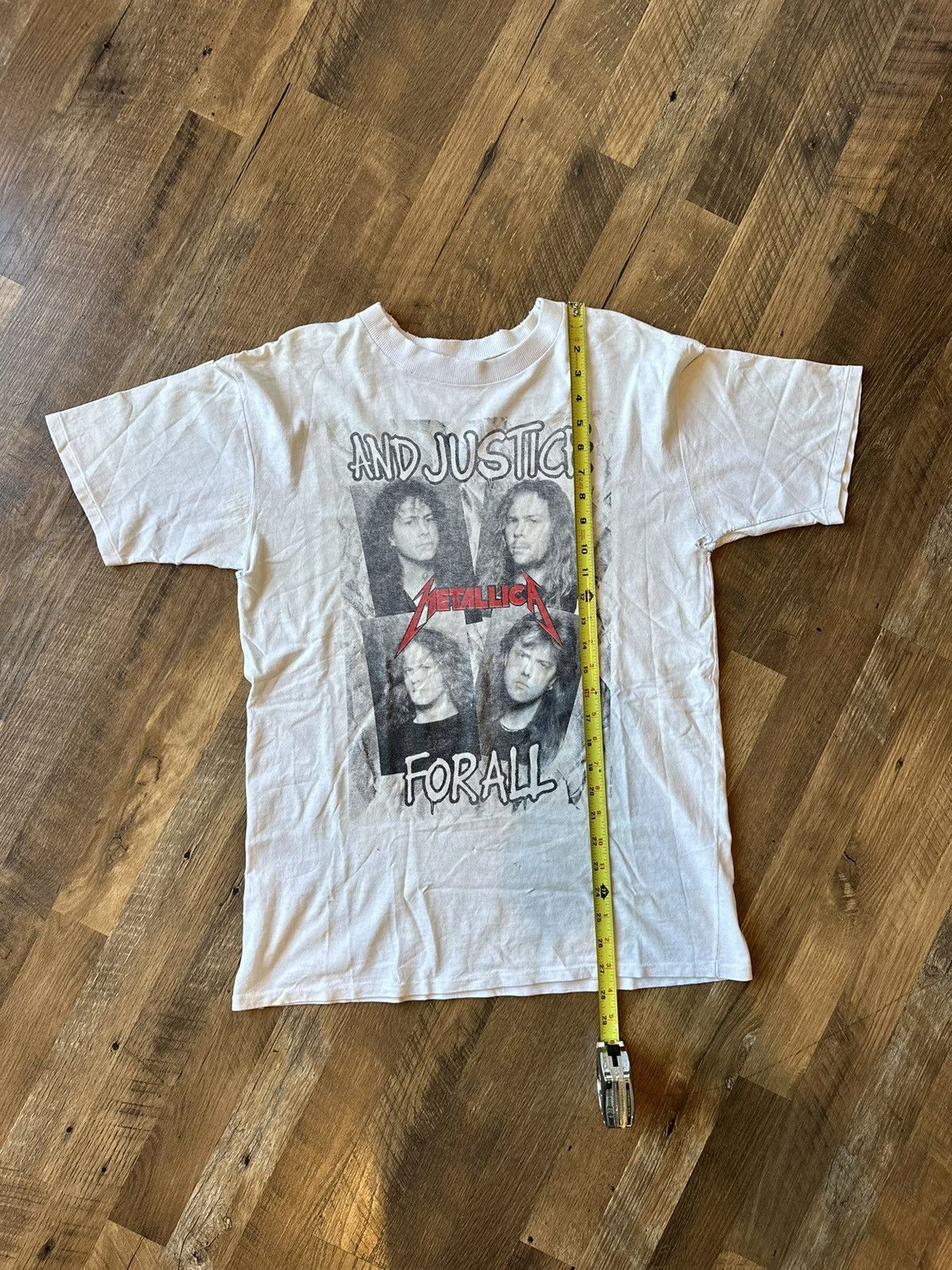 Band Tees × Vintage 1988 Rare Metallica And Justice For All Size US L / EU 52-54 / 3 - 15 Thumbnail