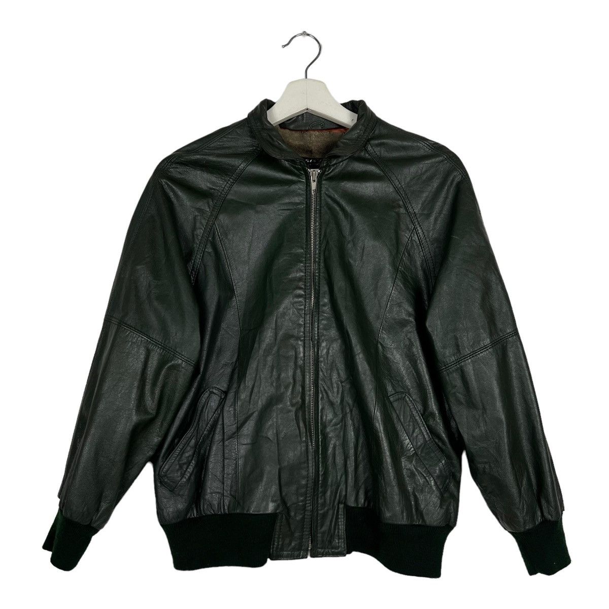 Japanese Brand 🔥 VINTAGE JHA JHA RIDER MOTO LEATHER JACKET Size US S / EU 44-46 / 1 - 4 Thumbnail