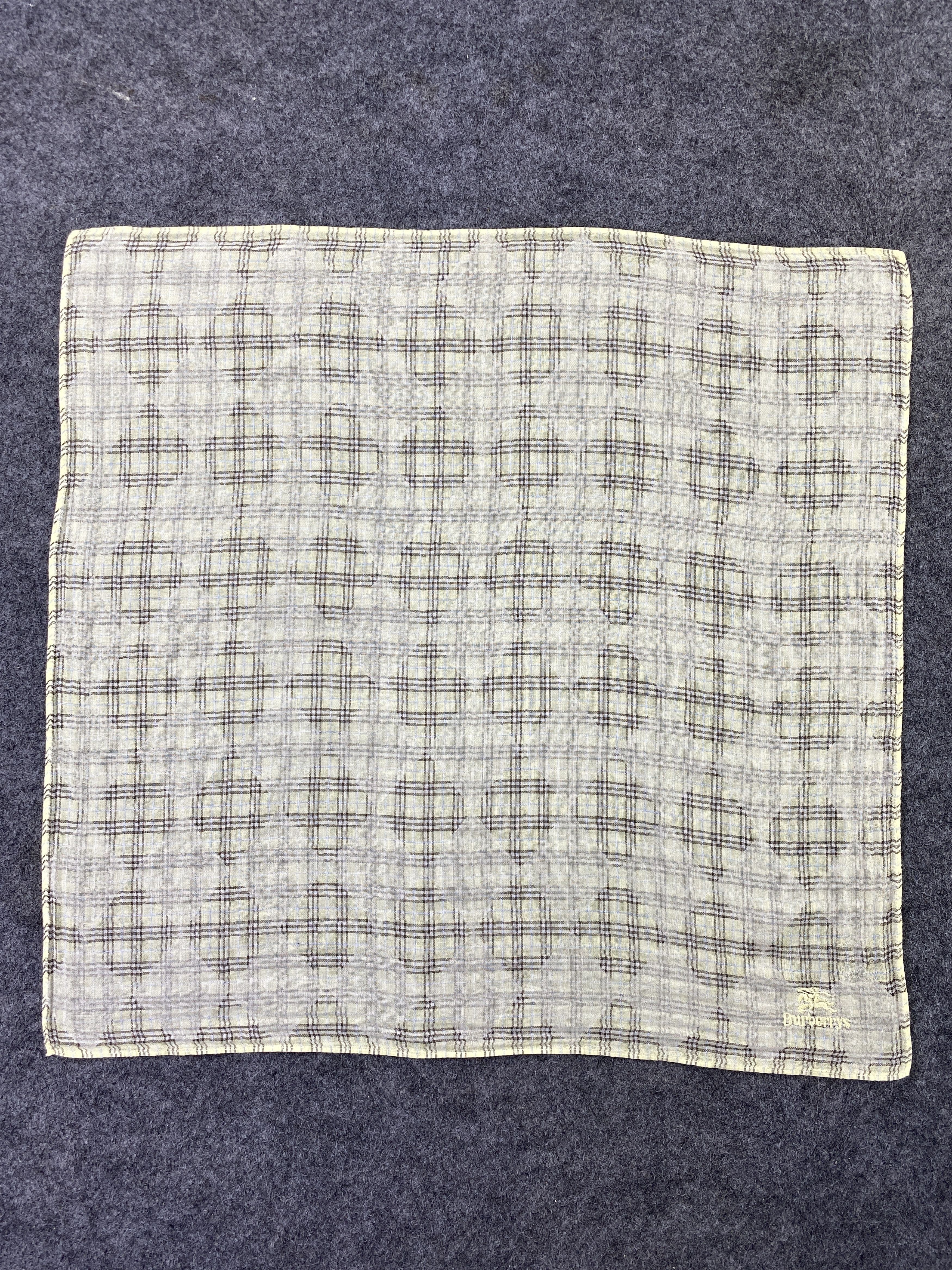 Burberry Burberry Handkerchief / Bandana / Neckerchief-B229 Size ONE SIZE - 3 Thumbnail
