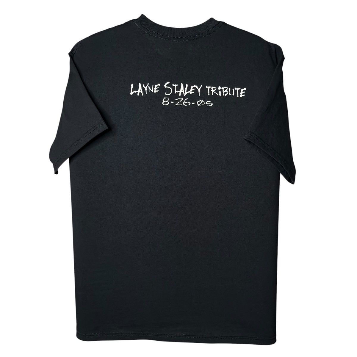 Band Tees Vintage 2005 Layne Staley Memorial T-Shirt, Size M, Rare! Size US M / EU 48-50 / 2 - 4 Thumbnail