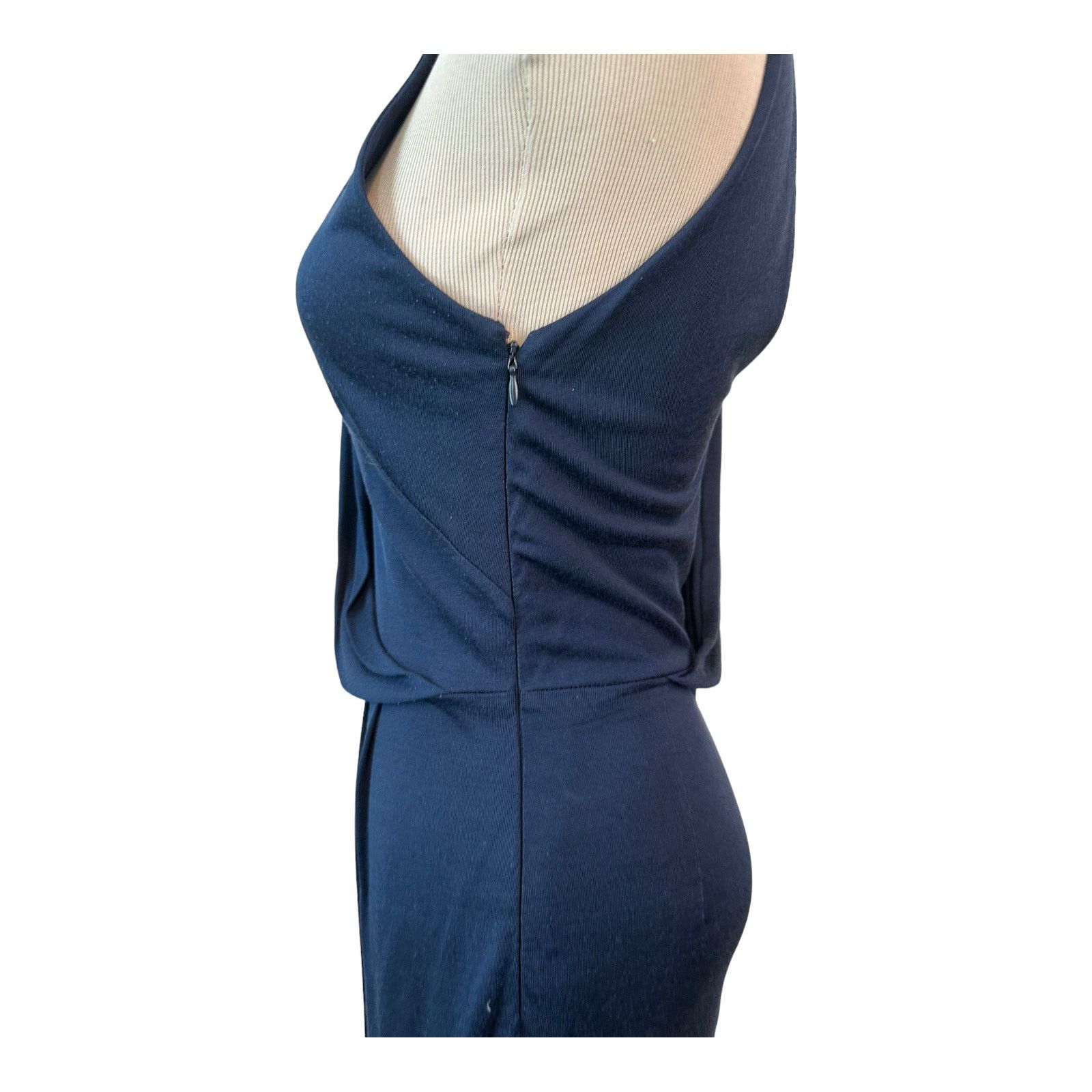 French Connection French Connection navy blue pleated front skirt dress size 4 Size S / US 4 / IT 40 - 8 Thumbnail