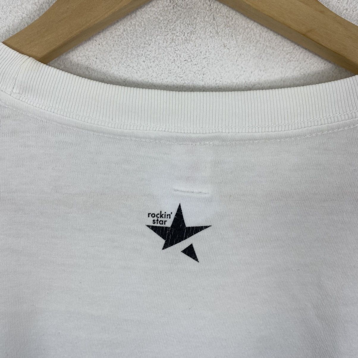 Japanese Brand Rockin’Star Anime Girl Graphic Long Sleeve Shirt White L Size US L / EU 52-54 / 3 - 6 Thumbnail