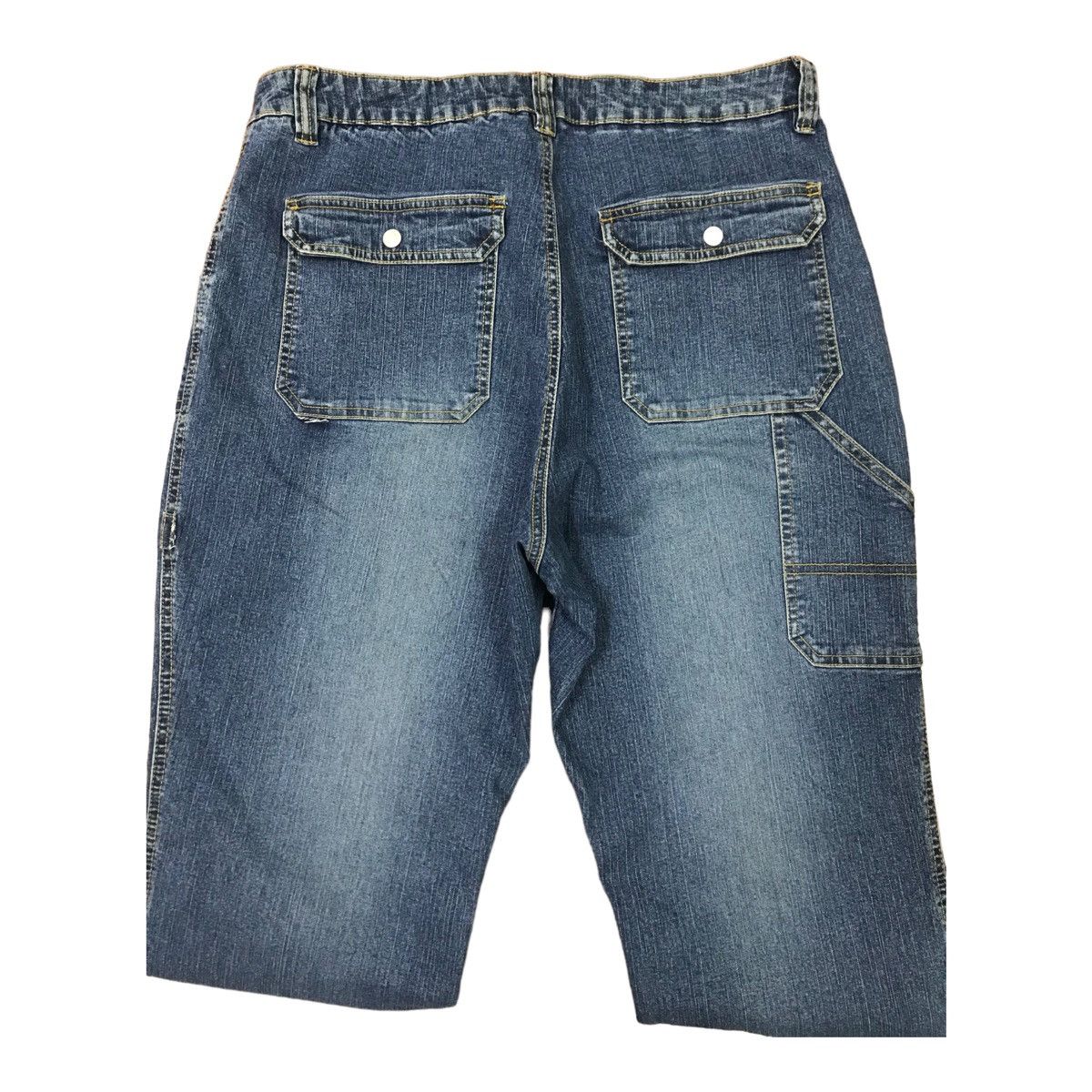 Japanese Brand AC-3998 Jeans Bushpants Light Denim Carpenter Pants Size US 32 / EU 48 - 9 Thumbnail