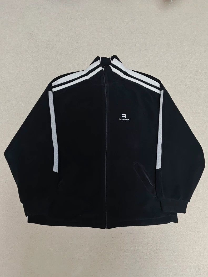 Balenciaga Balenciaga coral fleece fleece Sporty double hook embroider Size US S / EU 44-46 / 1 - 1 Thumbnail
