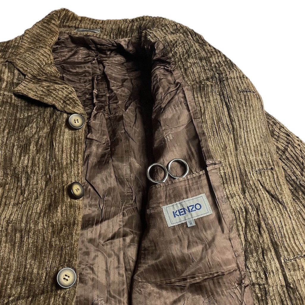 Kenzo 🇯🇵 VINTAGE KENZO CORDUROY BUTTON UP HEAVY JACKET Size US M / EU 48-50 / 2 - 8 Thumbnail