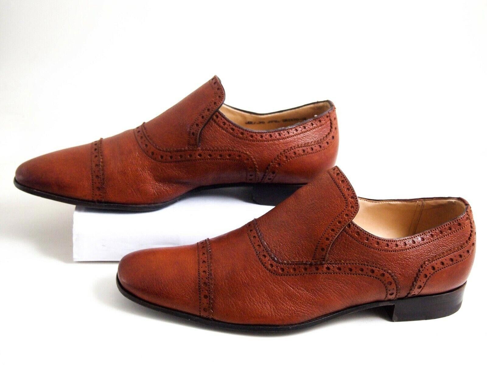 Bally Bally Loafers Brown Leather Mens Size EU 40 US 7 $580 Size US 7 / EU 40 - 4 Thumbnail