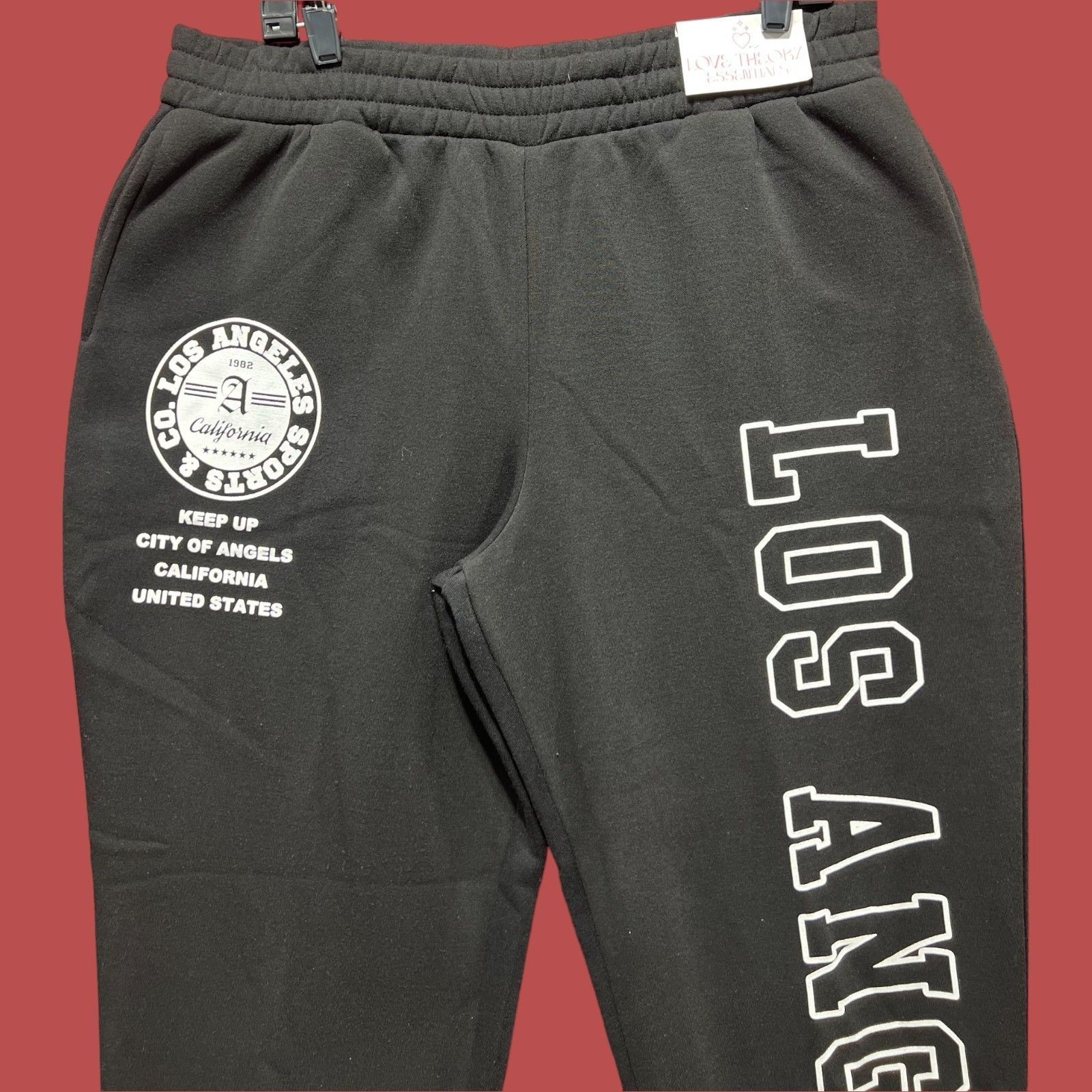 Other Love Theory - Women's Sweatpants - Black - Extra Large Size 34" / US 12 / IT 48 - 11 Thumbnail
