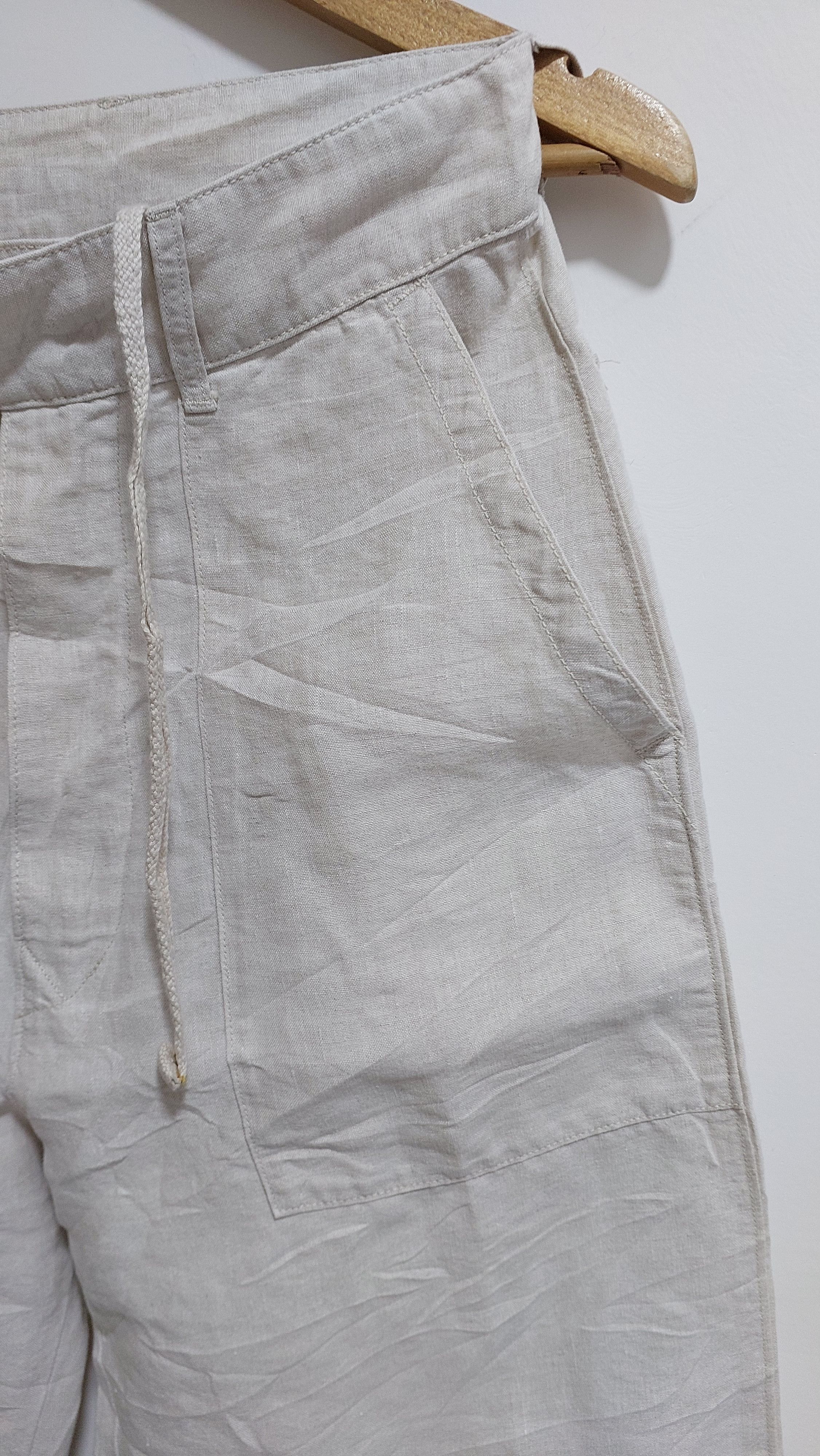 45rpm VINTAGE 45RPM 100% LINEN PANT Size US 28 / EU 44 - 14 Thumbnail