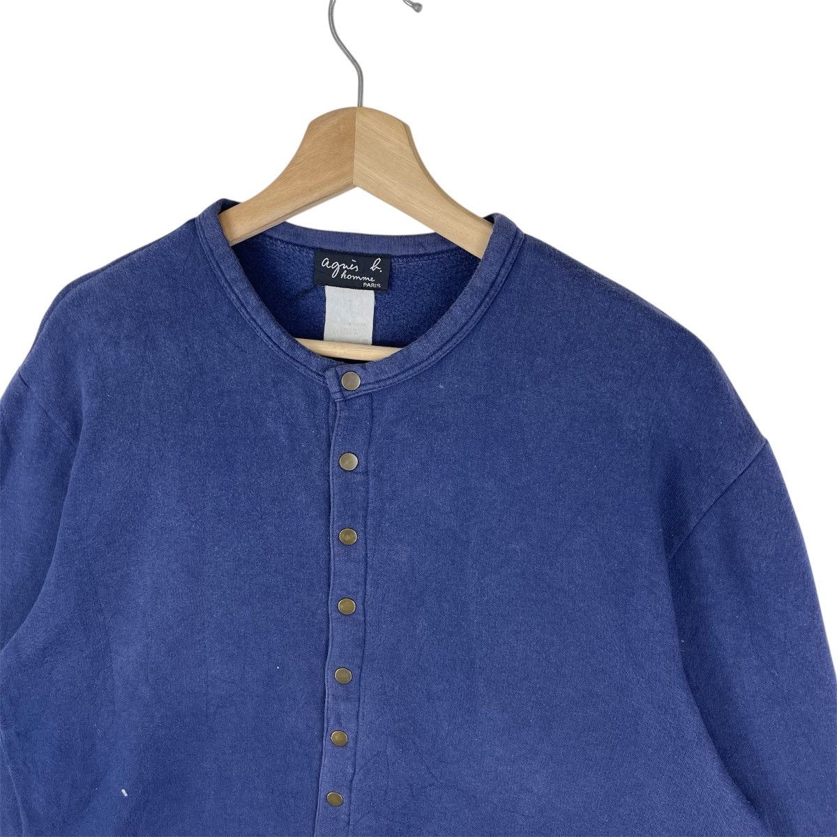 Vintage × agnes b. Vintage Agnes B Paris Homme Cardigan Size US M / EU 48-50 / 2 - 2 Thumbnail