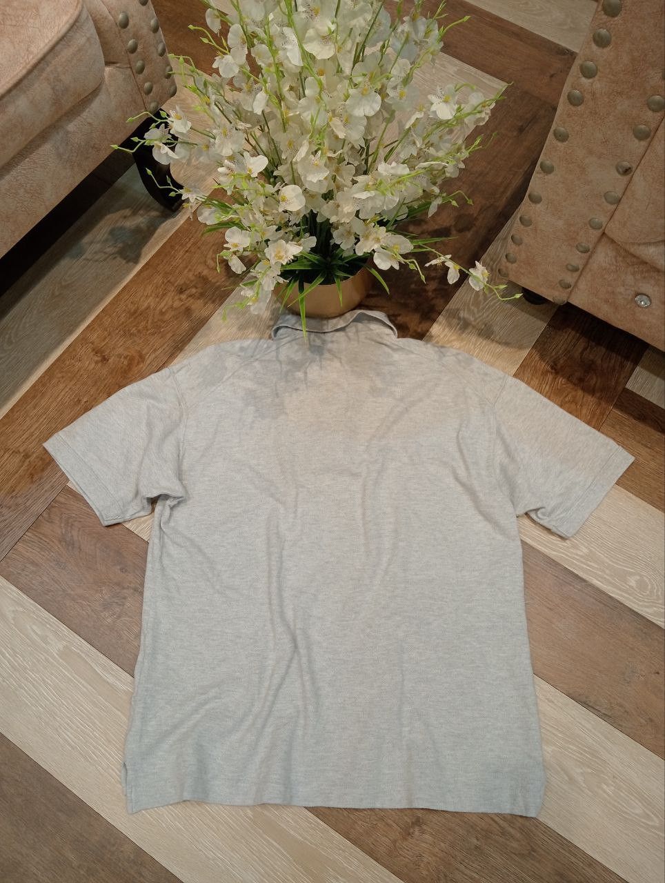 Issey Miyake ISSEY MIYAKE DESIGN STUDIO POLO SHIRT - SIZE L GREY Size US L / EU 52-54 / 3 - 9 Thumbnail
