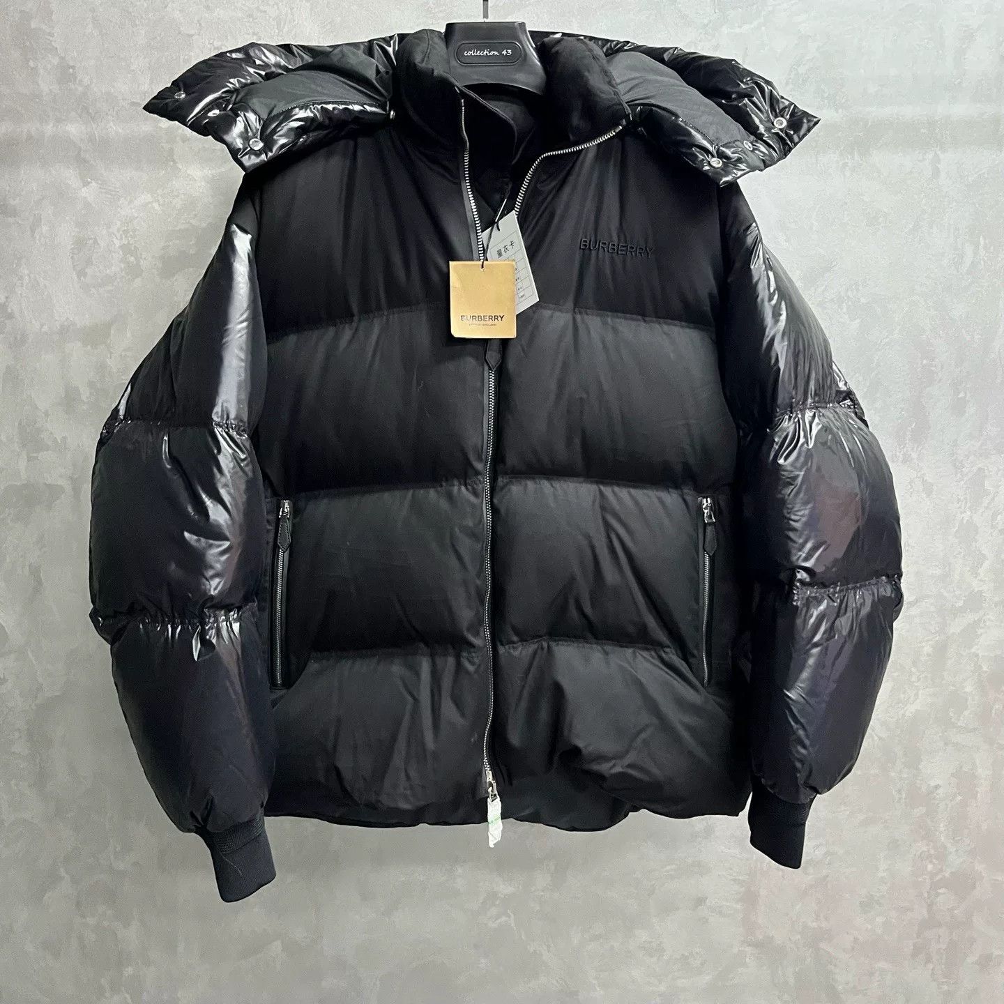 Burberry Burberry Black Detachable Hood Down Jacket Size US XXL / EU 58 / 5 - 1 Thumbnail