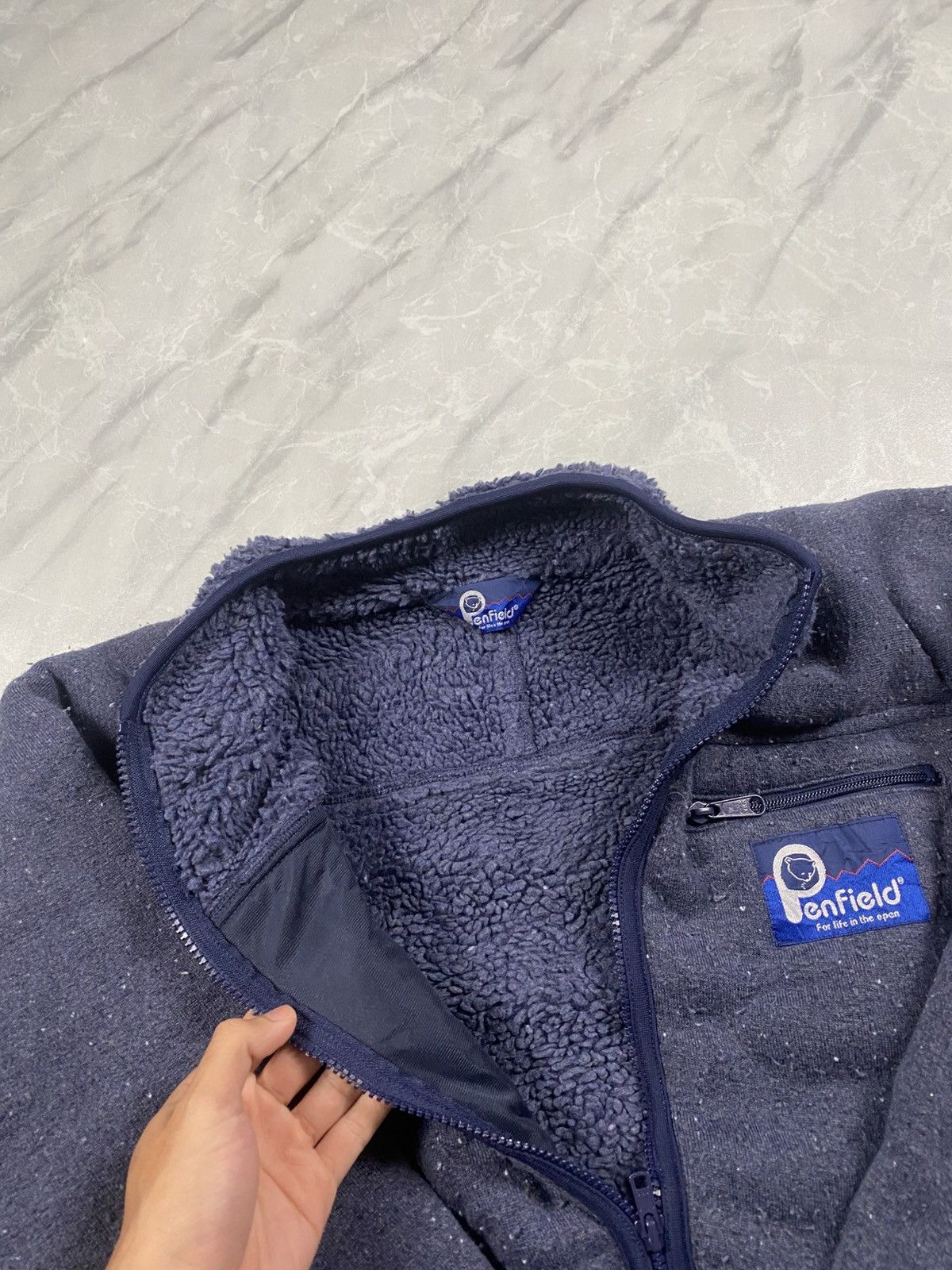 Penfield Penfield Outdoor Sherpa Zip Up Sweater Jacket Size US M / EU 48-50 / 2 - 4 Thumbnail