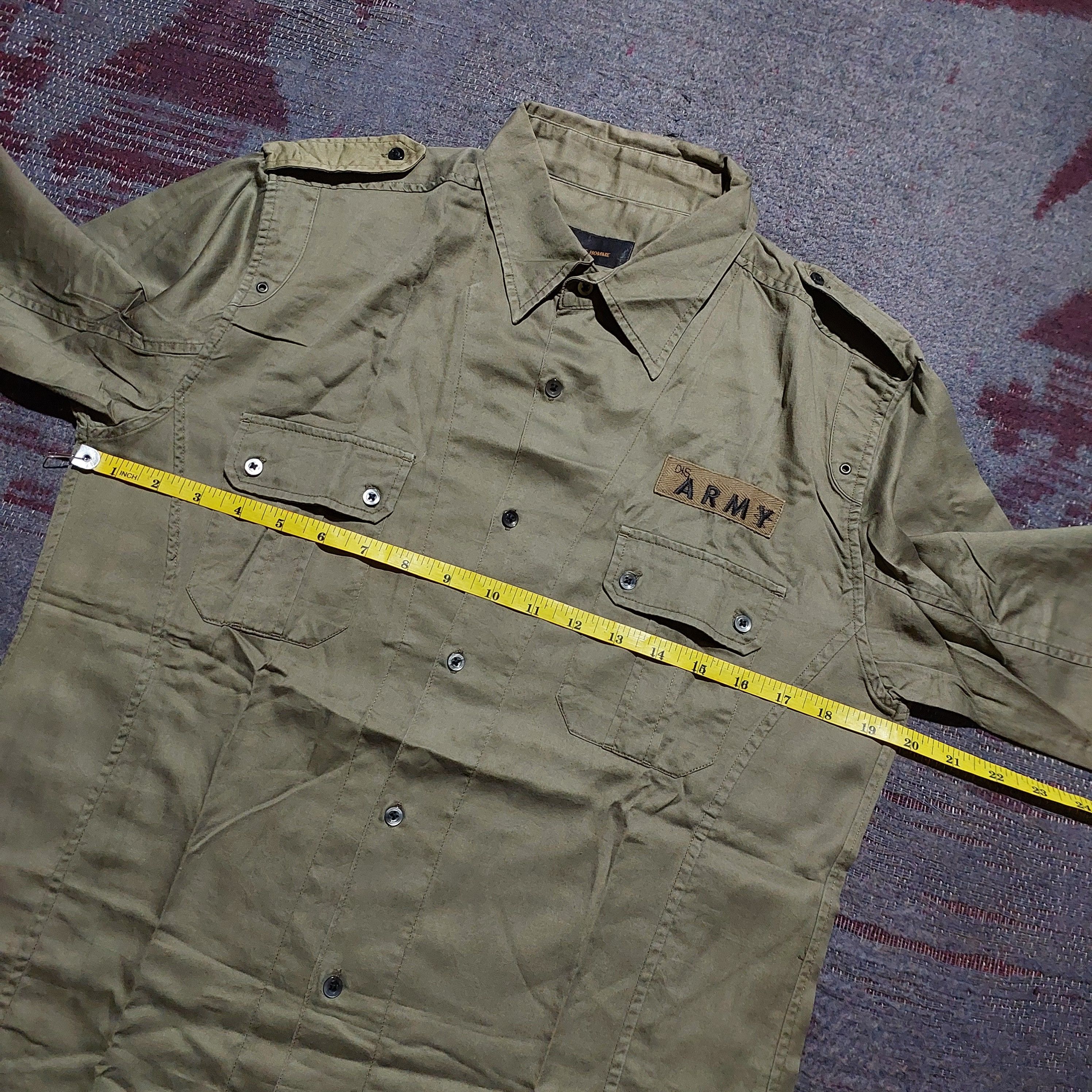 Tete Homme Tete Homme two pocket work shirt Size US M / EU 48-50 / 2 - 11 Thumbnail