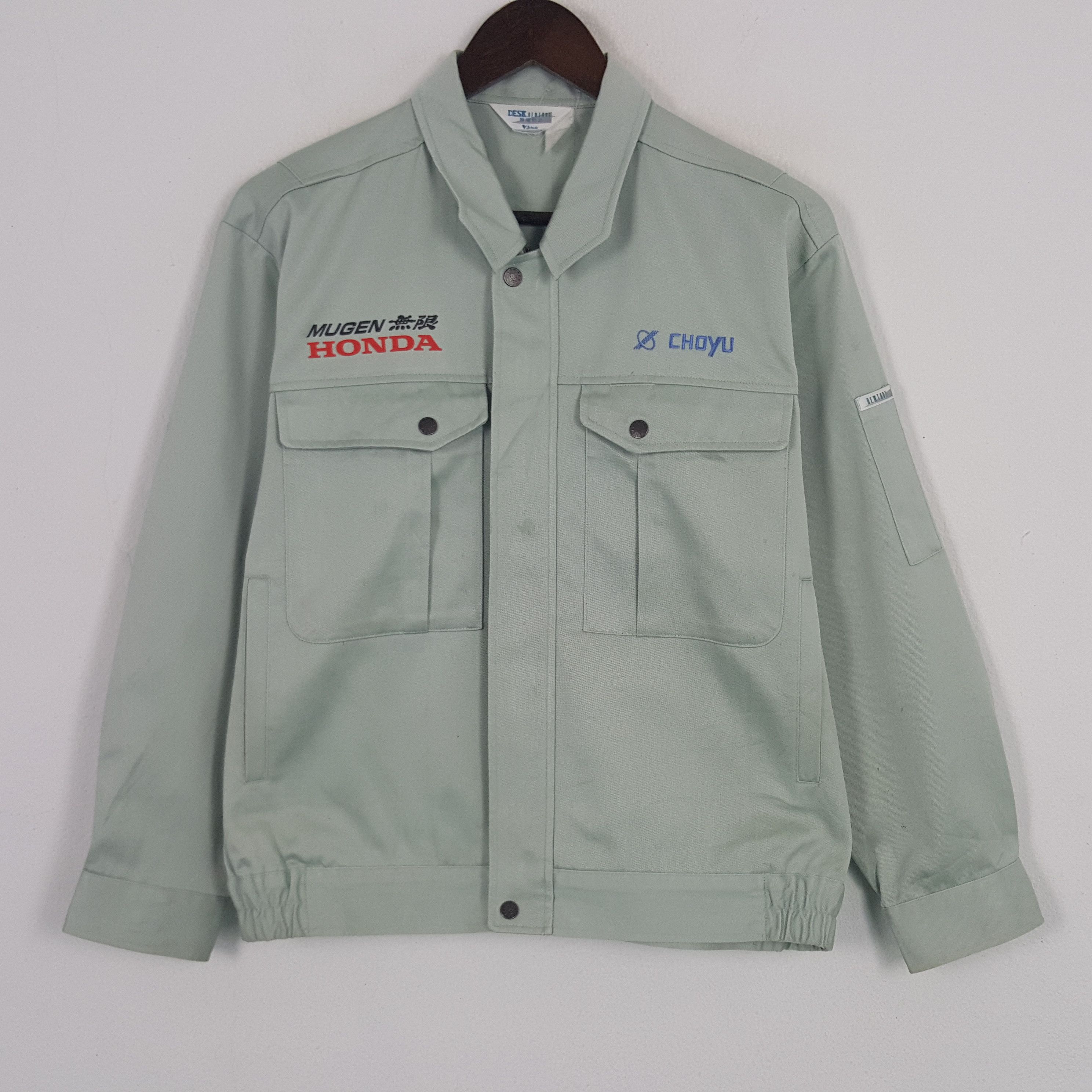 Honda × Japanese Brand × Vintage Vintage Mugen Honda Racing Sport Custom Art Japan Jacket Size US M / EU 48-50 / 2 - 3 Thumbnail
