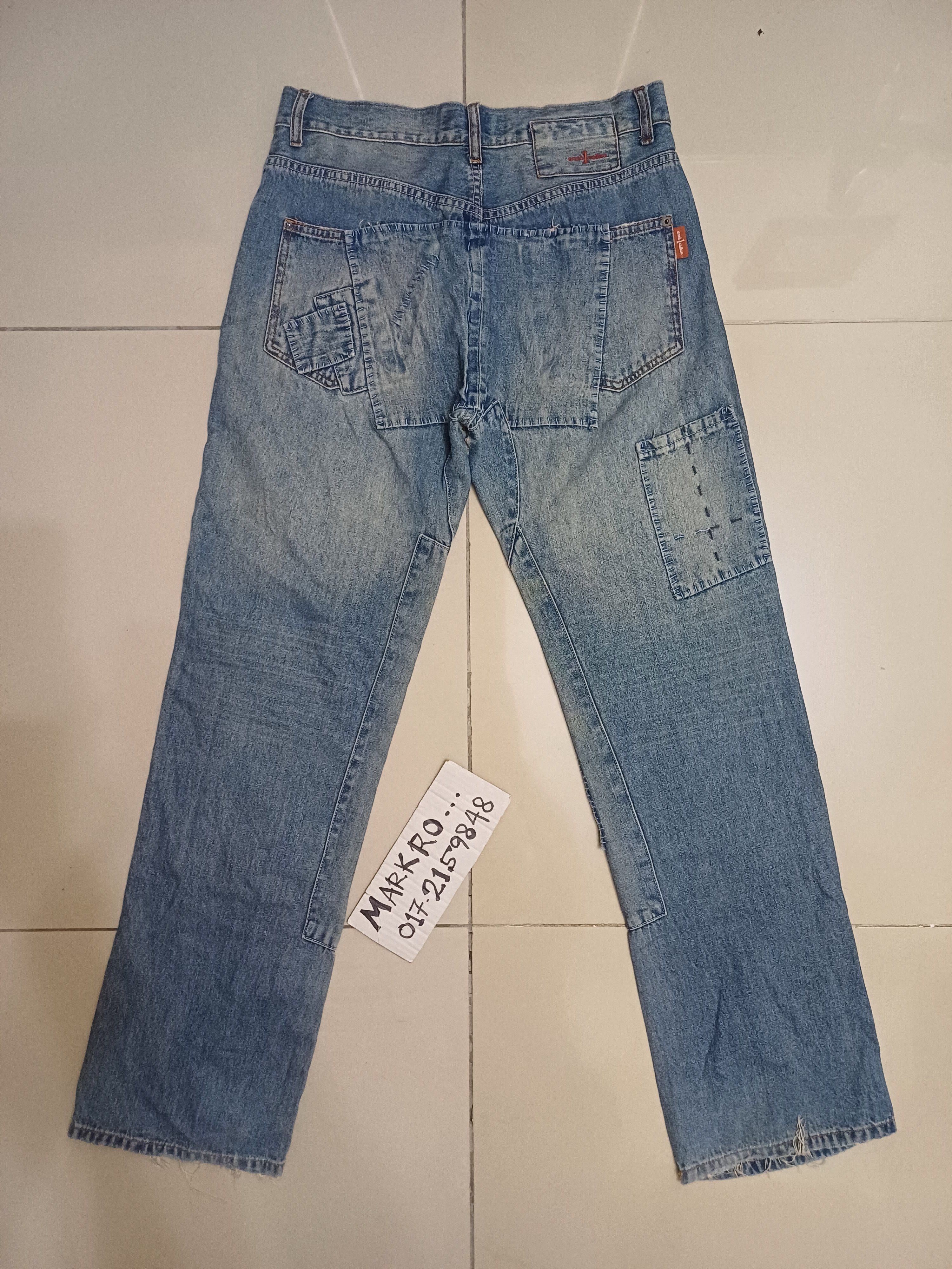 Other Sashiko Distressed design jeans... 🔥🔥🔥 Size US 30 / EU 46 - 3 Thumbnail