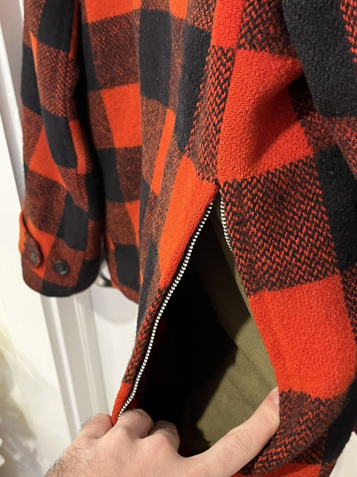 Other 50s/60s Vintage Lined Wool Buffalo Check Workwear Jacket 46 Size US M / EU 48-50 / 2 - 7 Thumbnail