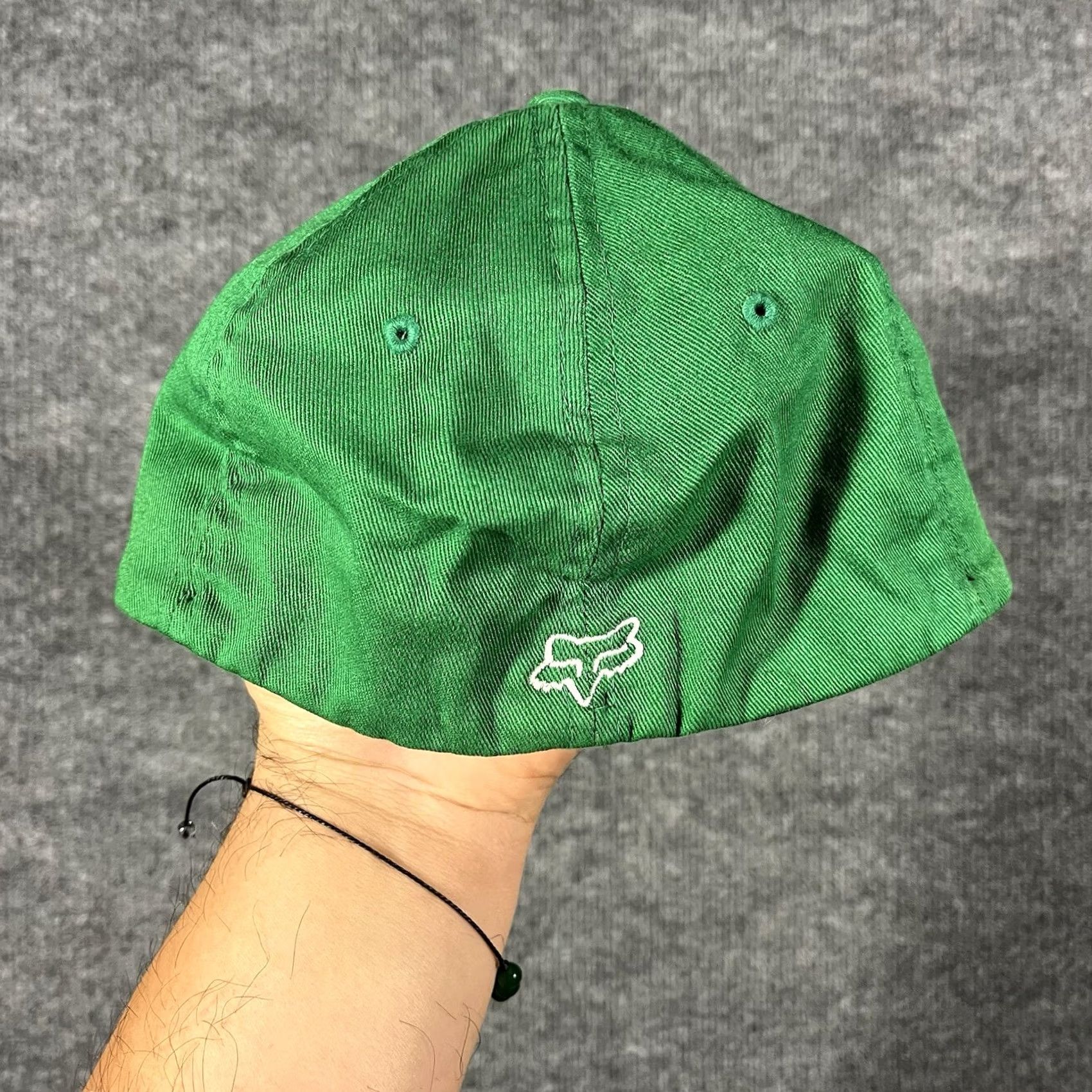 Fox Racing VINTAGE FOX Racing Trucker Hat S/M Green Motocross Dirt Bike 90s Y2K Size ONE SIZE - 3 Thumbnail