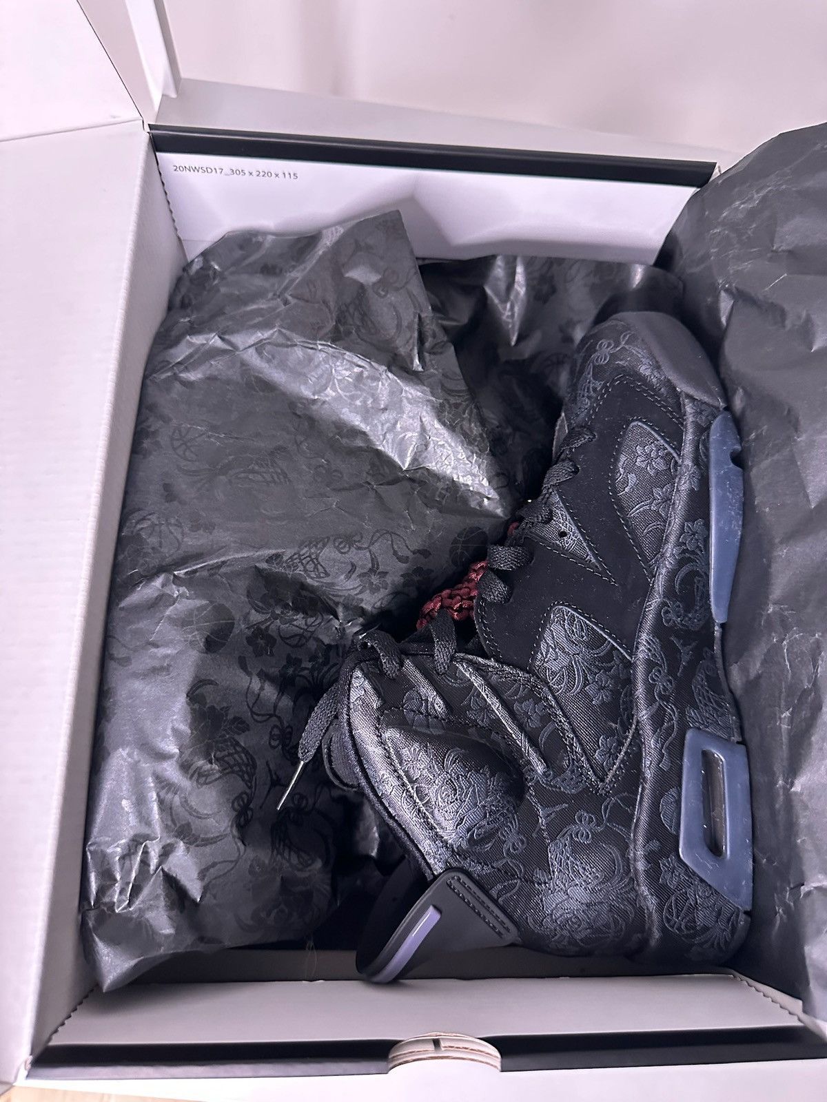 Jordan Brand Air Jordan retro 6 Single Days Retro Black for Women Size US 5.5 / IT 35.5 - 15 Thumbnail