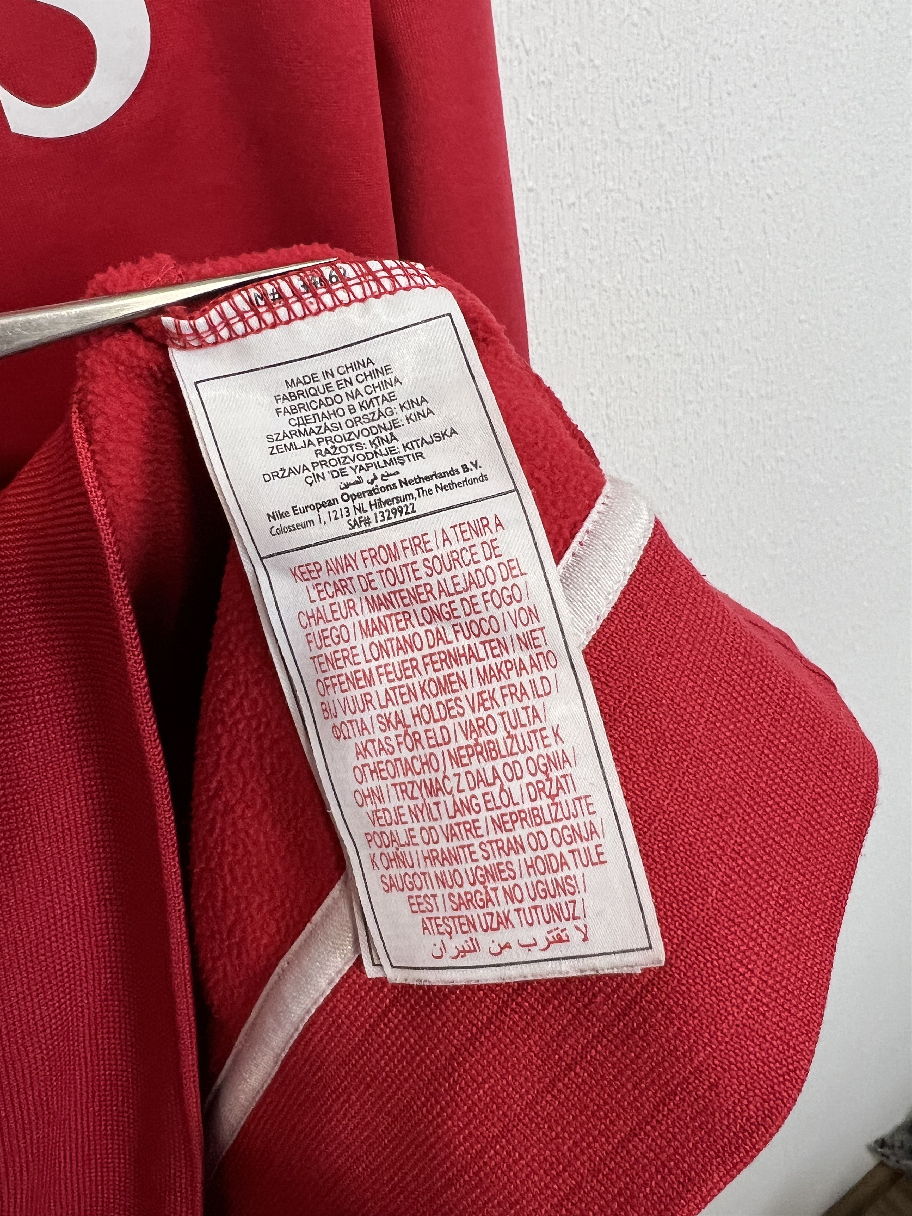 Nike Vintage Arsenal Football Sweatshirt Soccer Track Top Gunners Size US XL / EU 56 / 4 - 7 Thumbnail