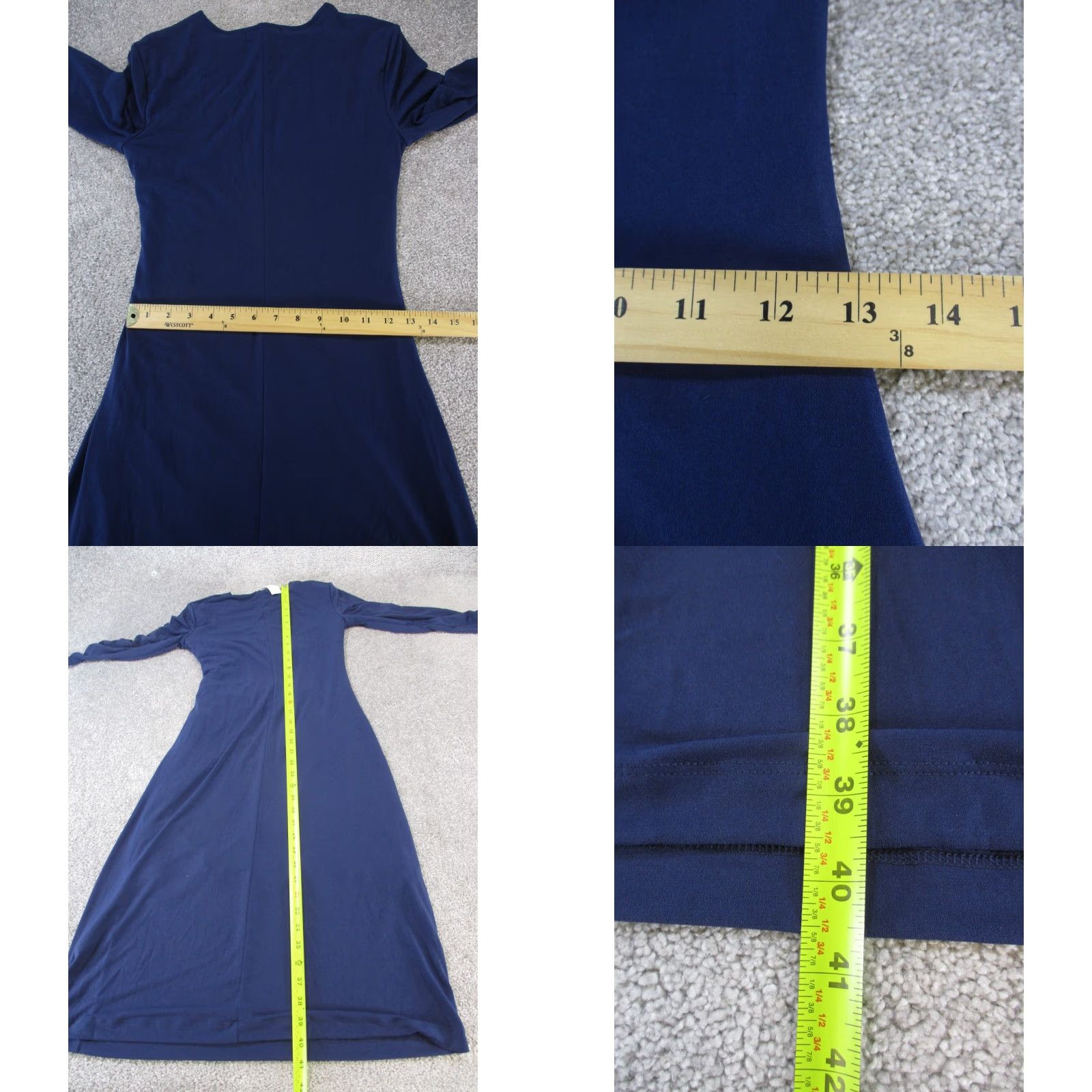 VINTAGE Banana Republic Dress Womens XS Blue New