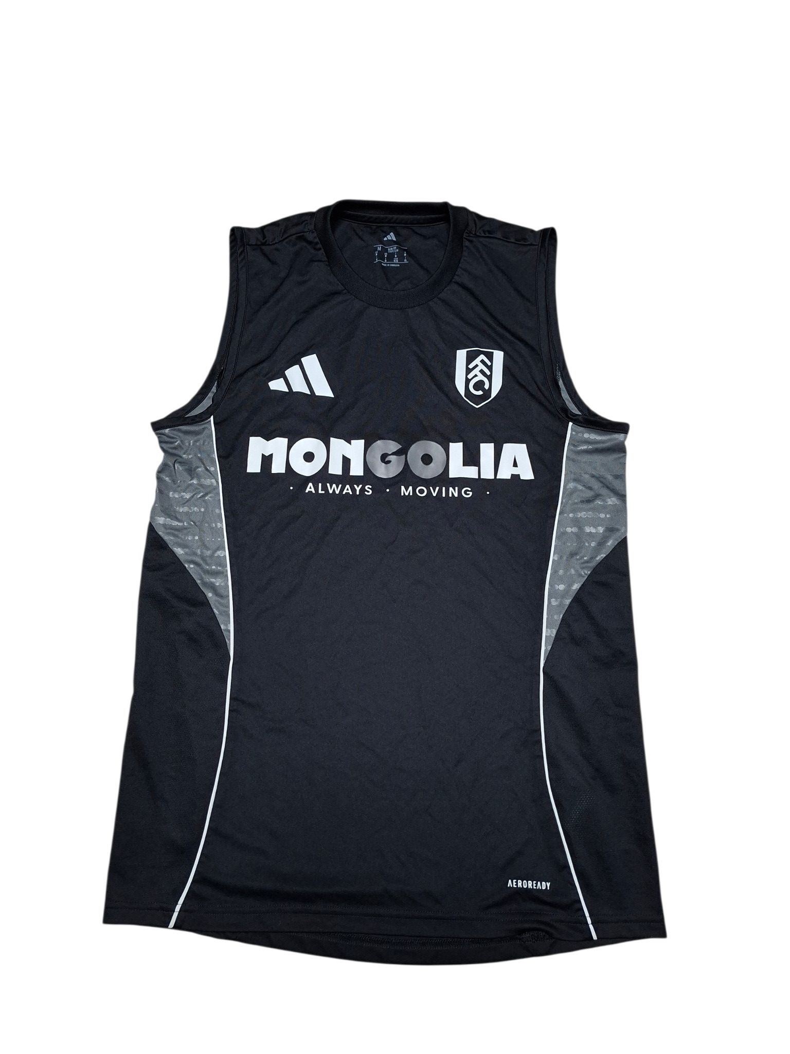 Adidas FULHAM ADIDAS SOCCER TRAINING SLEVELESS JERSEY TEE Size US M / EU 48-50 / 2 - 1 Thumbnail
