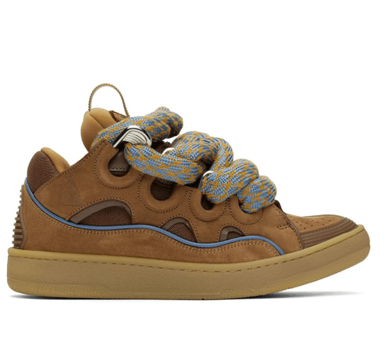 Lanvin oc11z0426 Curb Sneakers in Brown Size US 11 / EU 44 - 1 Thumbnail