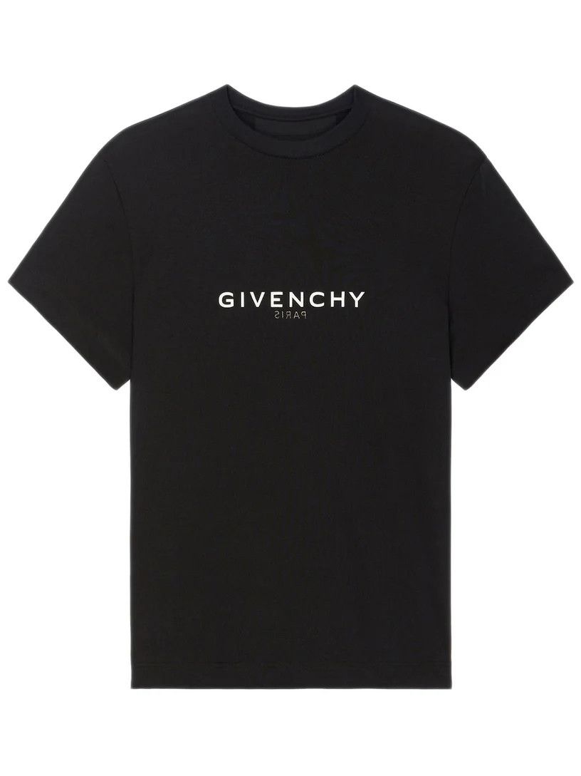 Givenchy o1w1db10326 Short Sleeve Classic Fit T-Shirt in Black Size S / US 4 / IT 40 - 1 Thumbnail