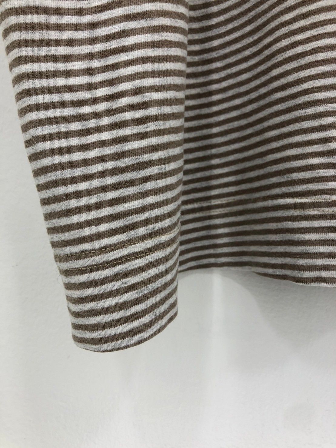 Stussy × Vintage Vintage 80-90's STUSSY striped Pocket shirt BN Size US XL / EU 56 / 4 - 6 Thumbnail