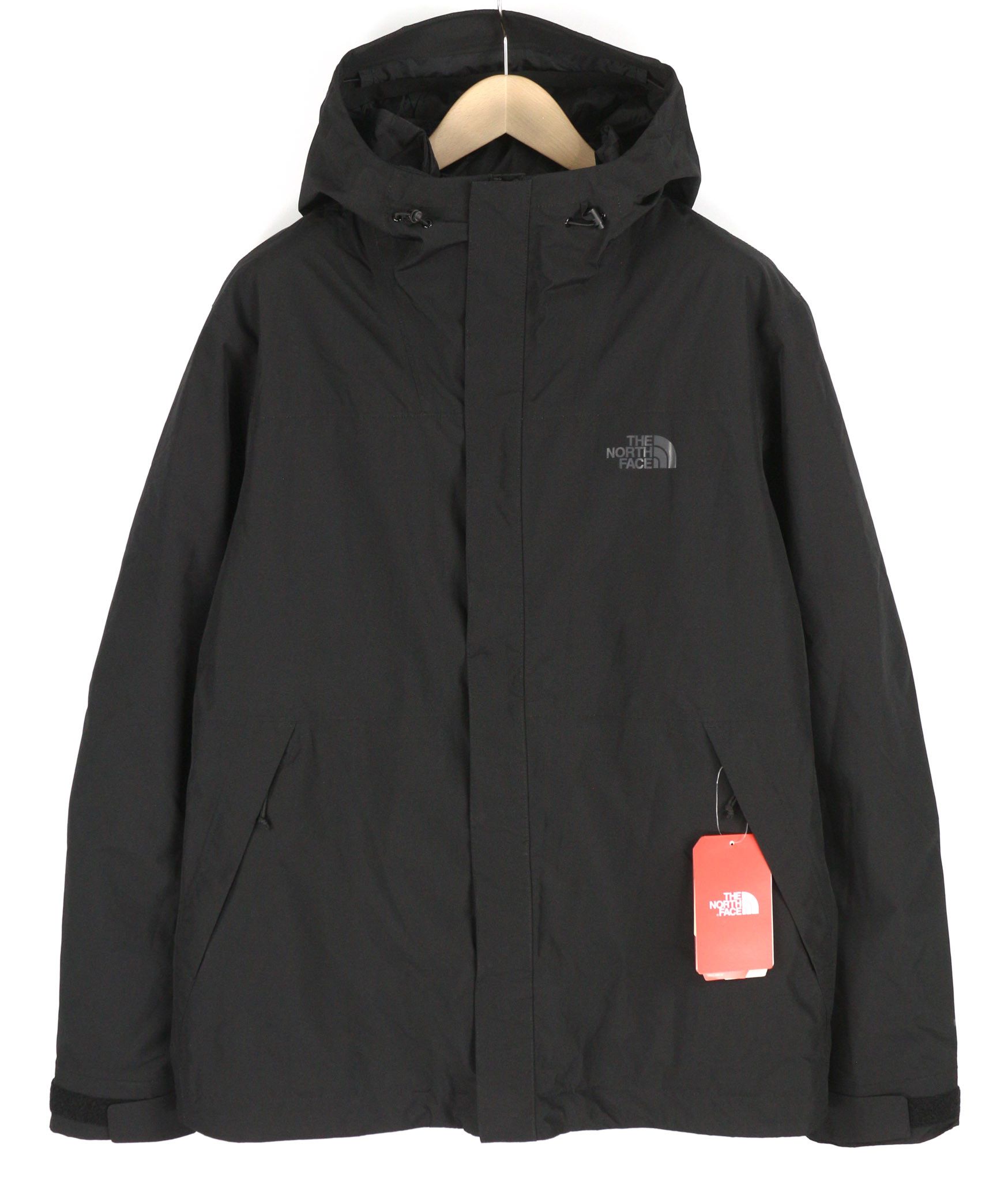 The North Face XL Dryvent Removable Lining Hooded Zip Black Jacket 82309 Size US XL / EU 56 / 4 - 1 Thumbnail