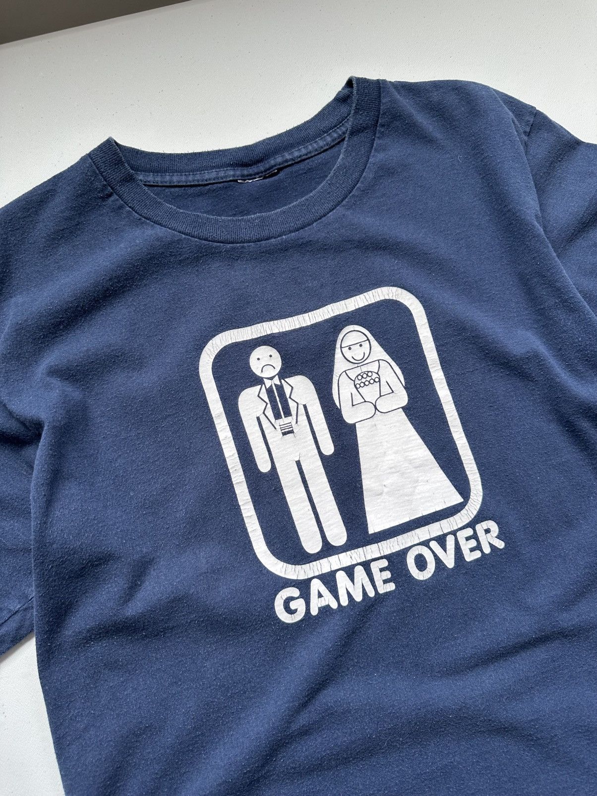 Band Tees Vintage Y2k Humor Tee Game Over Oversized Size US M / EU 48-50 / 2 - 5 Thumbnail