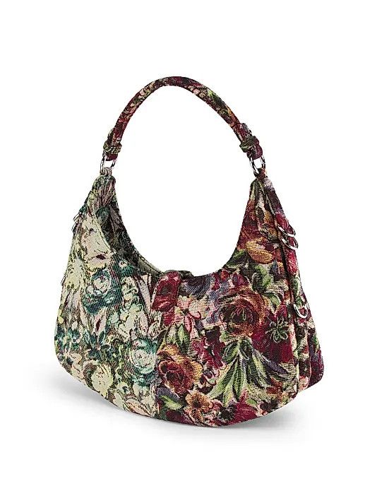 Ganni os11x0326 Size: OS / Small Kat Tapestry TPJ Shoulder Bag Size ONE SIZE - 3 Thumbnail