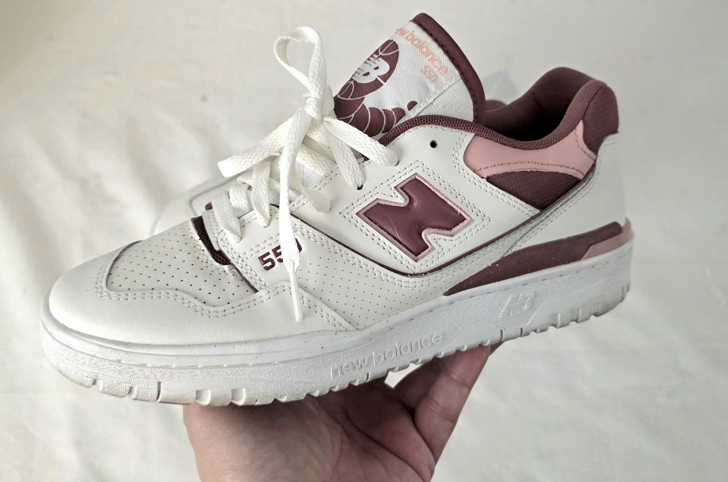 New Balance New Balance Women 550 sneakers 'Washed Burgundy10 Men 8.5 Size US 8 / EU 41 - 1 Thumbnail