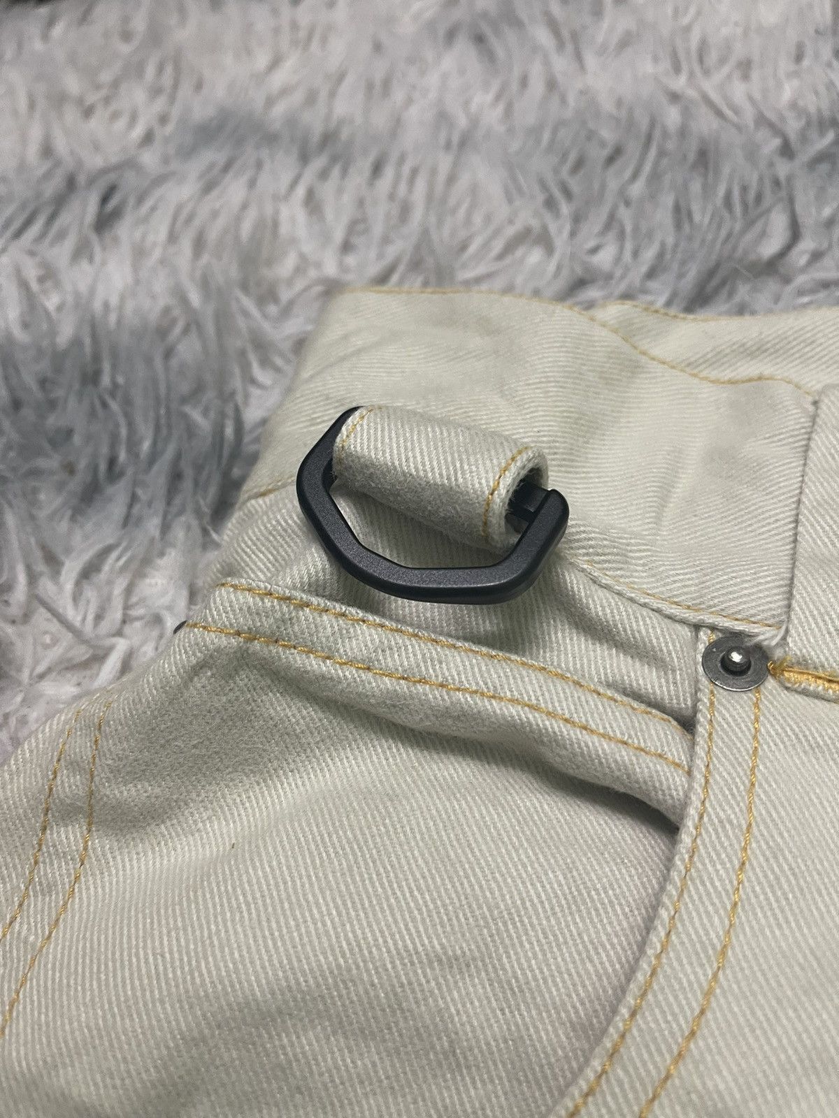 Japanese Brand 2000s JNCO INSPIRED BIG POCKET RARE SOFT JEANS Size US 31 - 7 Thumbnail
