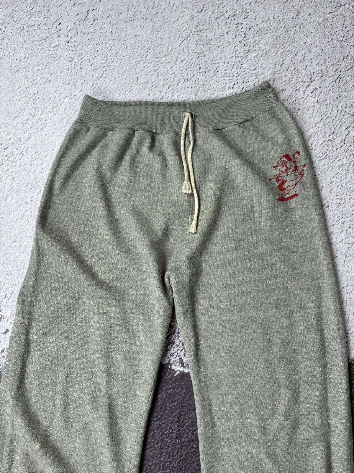 Japanese Brand Vintage 70s 80s Rare Japanese style grey rare sweatpants Size US 34 / EU 50 - 5 Thumbnail